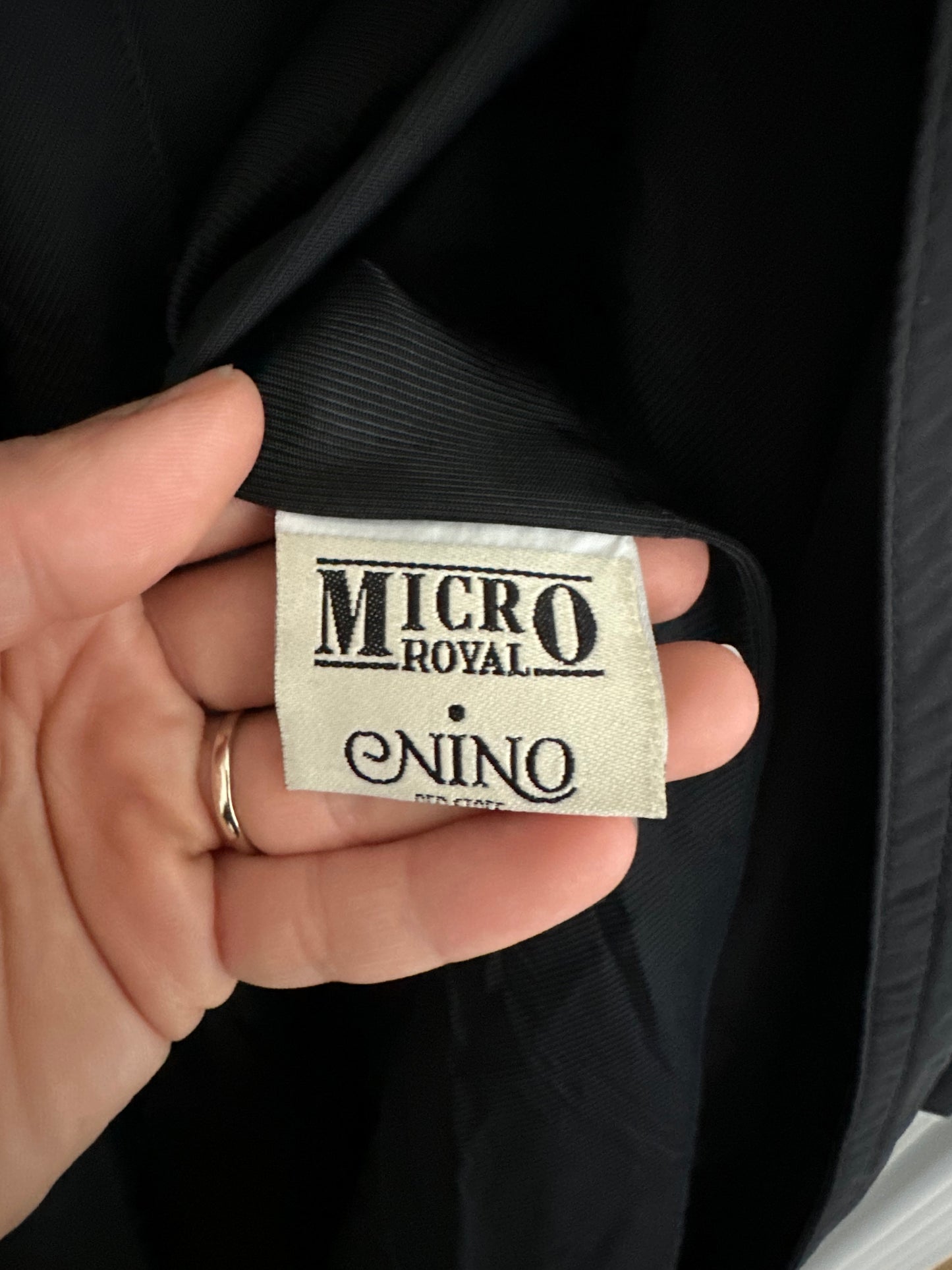 Impermeabile Vintage Nino Svasato Antracite Tg.Fino 50