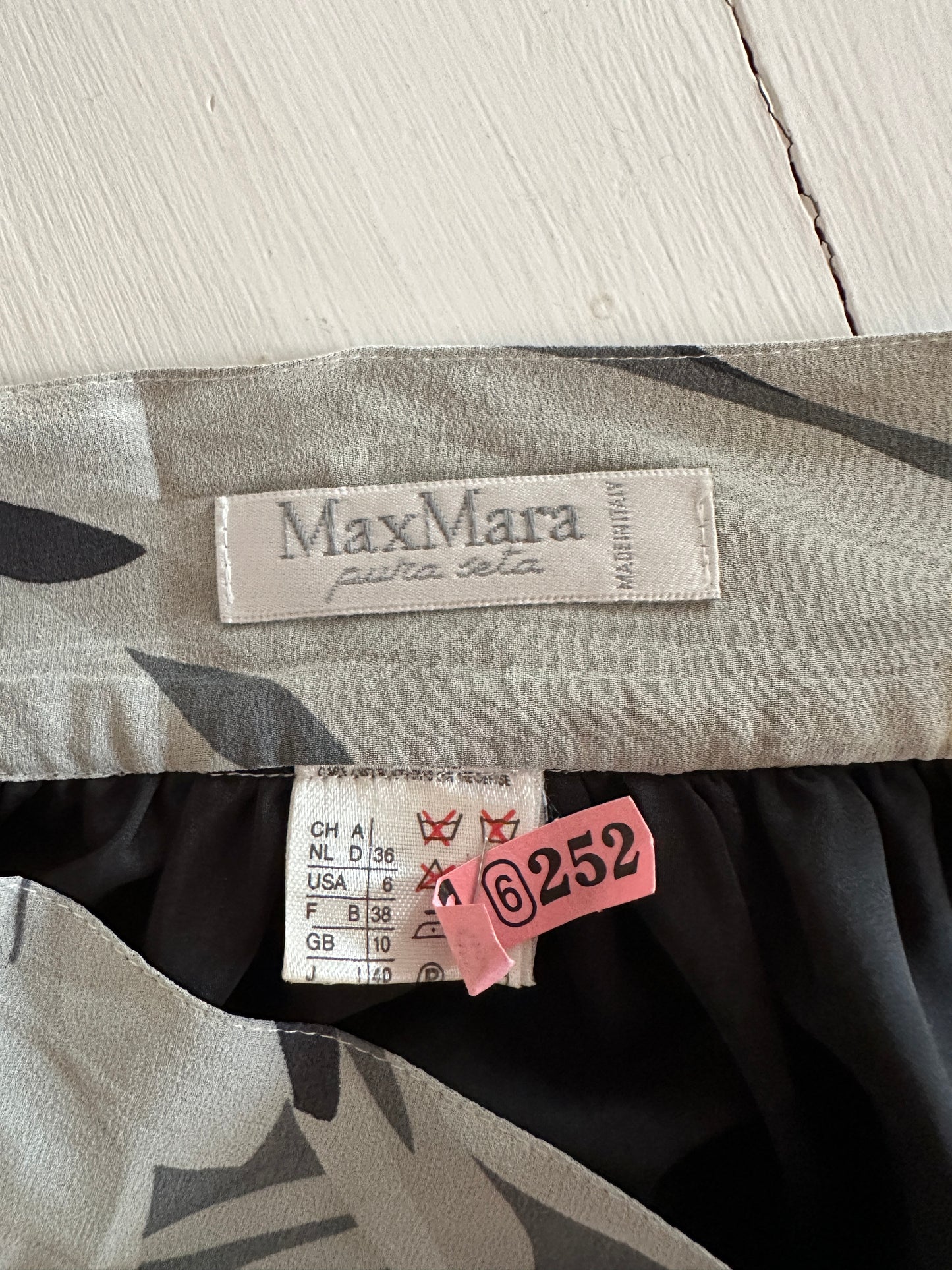 Gonna MaxMara in Seta a Fiori