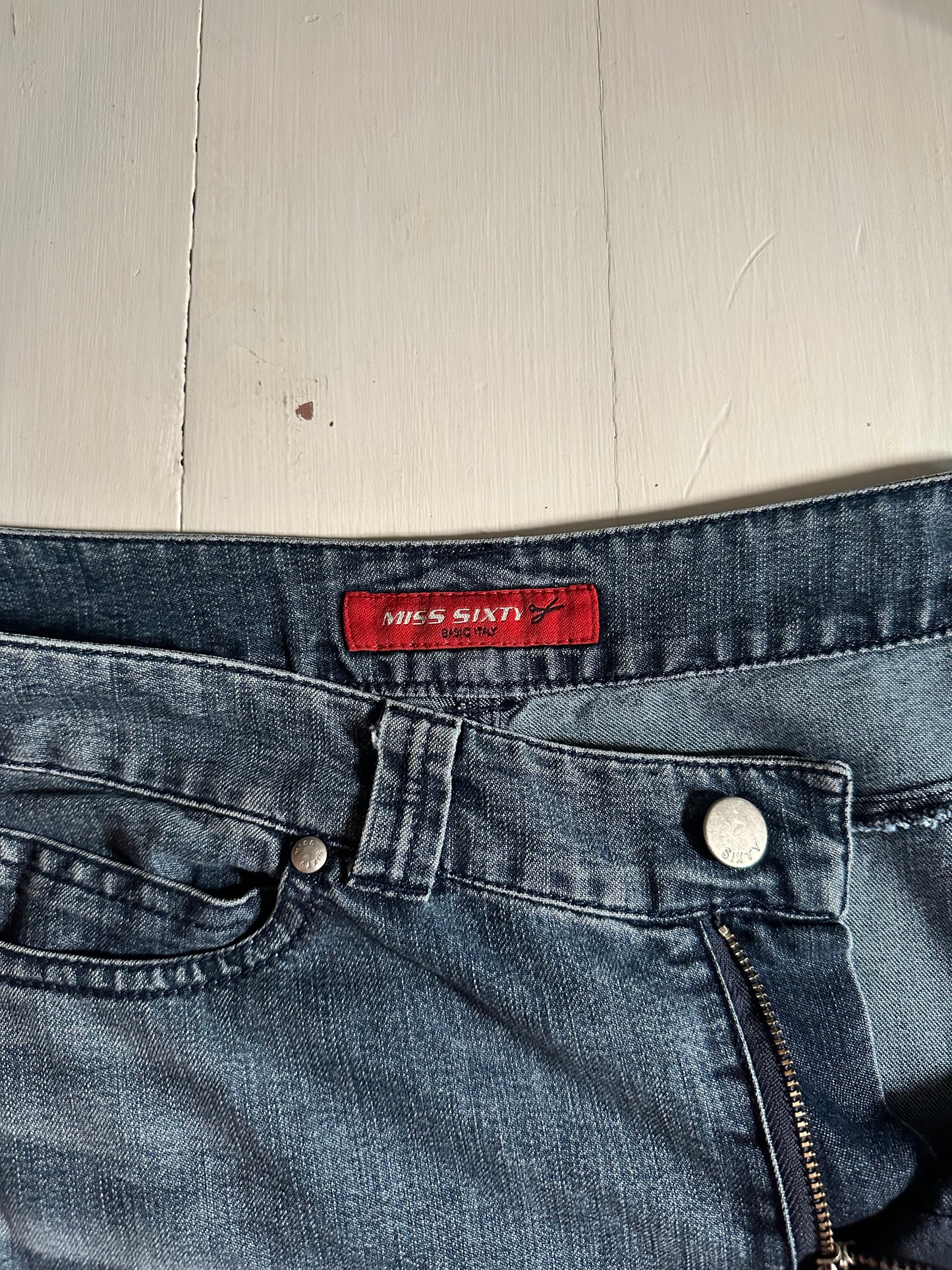 Gonna Lunga in Jeans Miss Sixty a Vita Bassa Tg.38/40