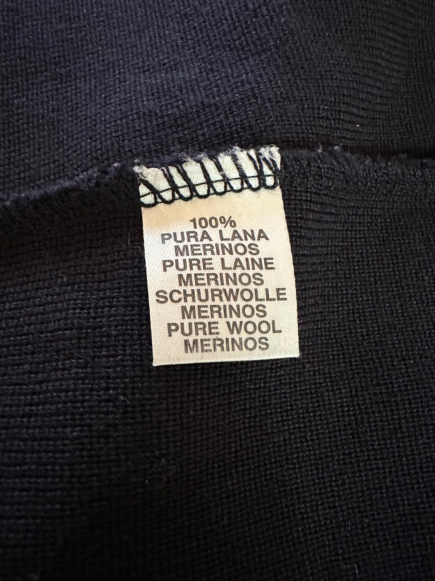 Gonna Lana Merinos Blu Tg.40/42/44