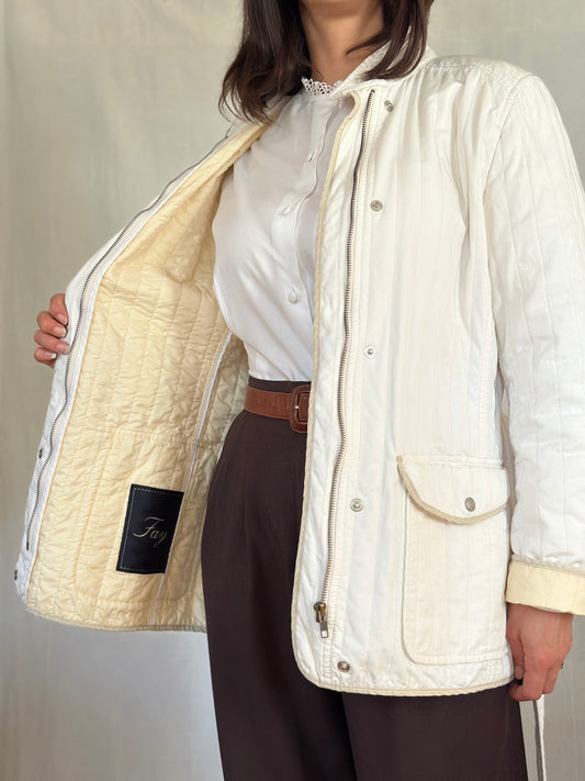 Giacca Fay Trapuntata Panna Tg.44