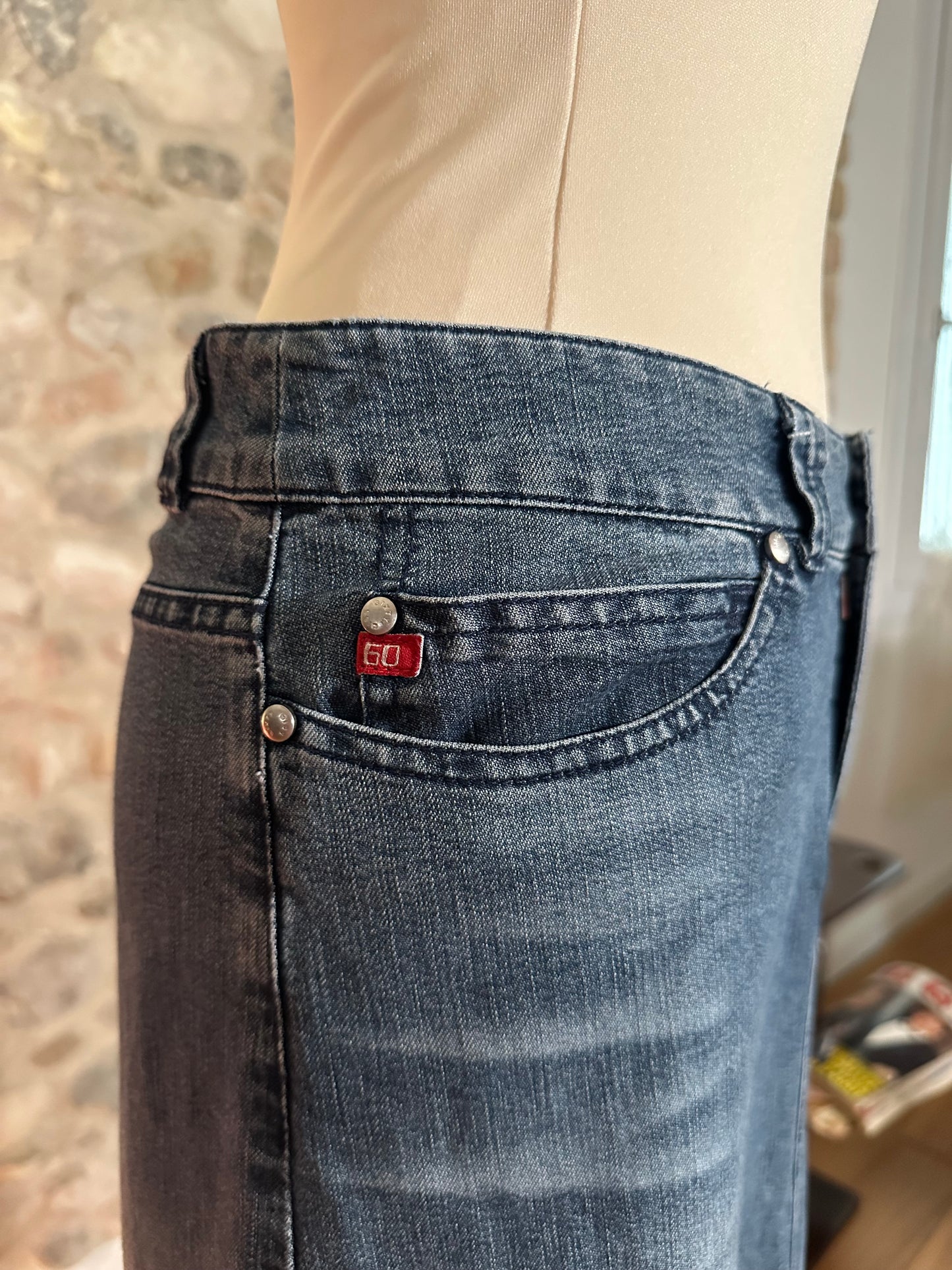 Gonna Lunga in Jeans Miss Sixty a Vita Bassa Tg.38/40