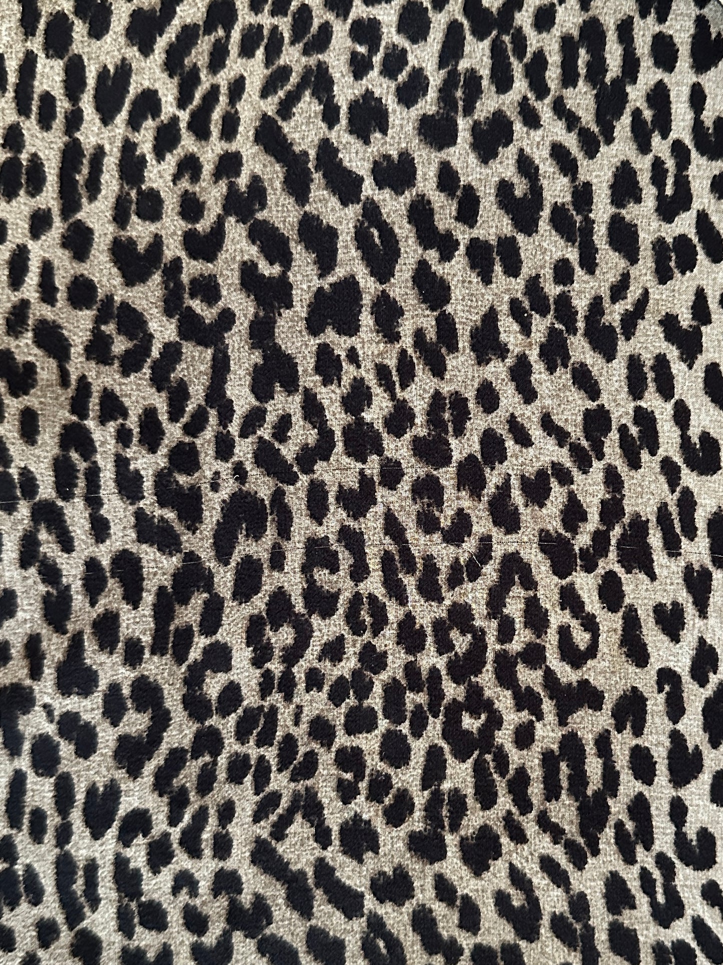 Abito Saint Laurent Senza Maniche Leopardato in Seta Tg.40/42/44/46