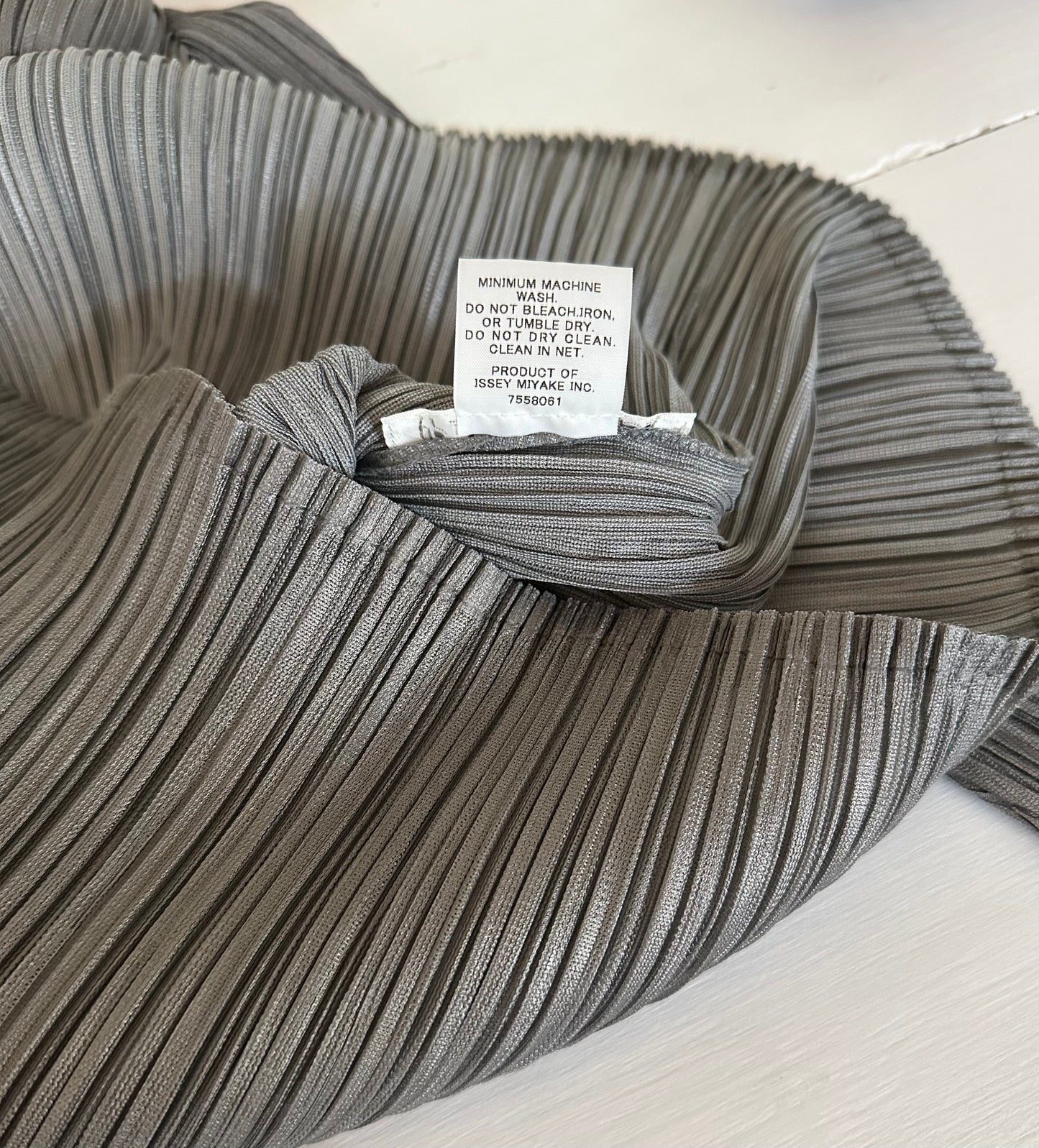 Camicia Pleats Please Issey Miyake Grigia