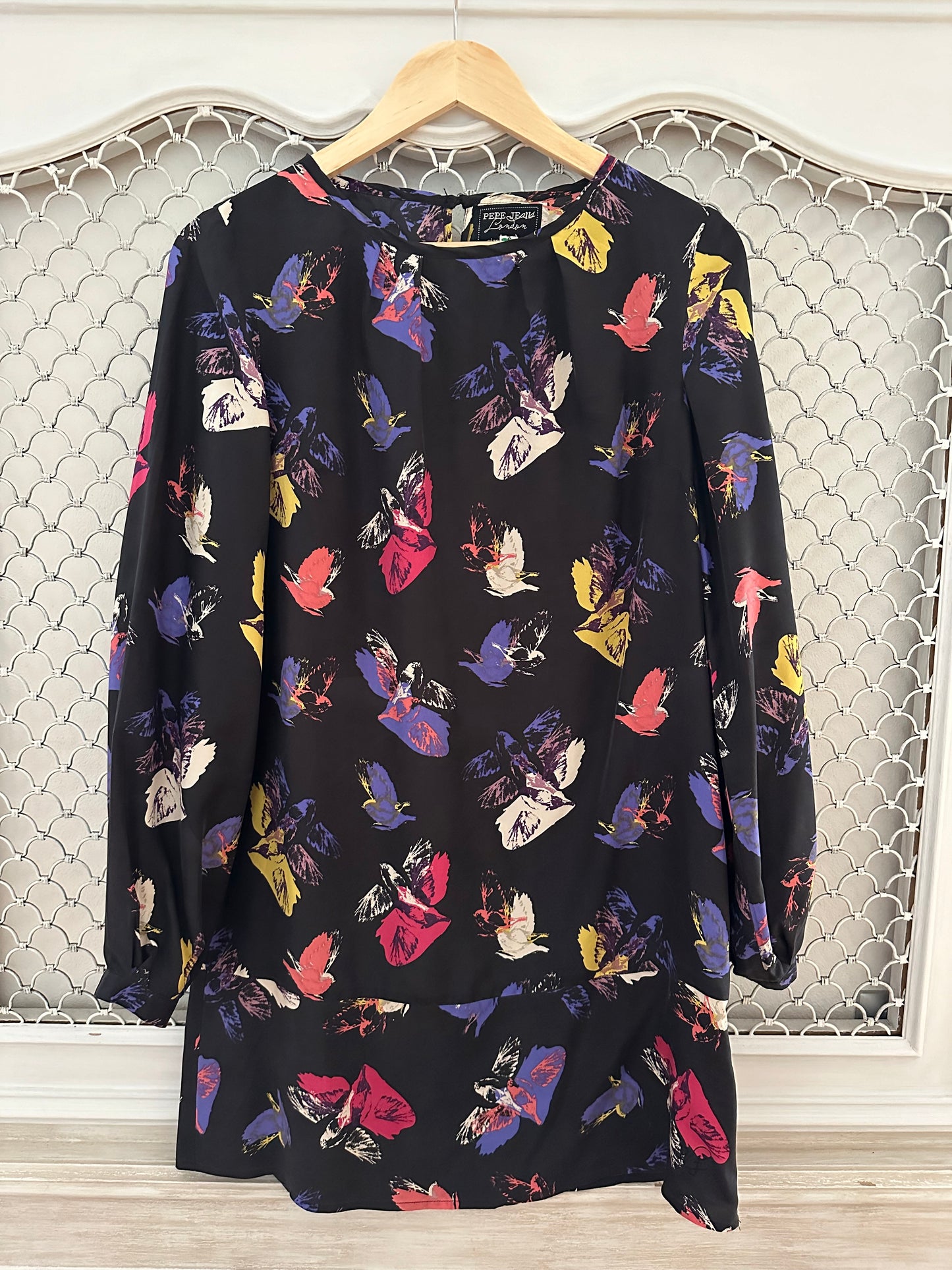 Abito Pepe Jeans in Seta Fantasia Rondini Tg.38/40