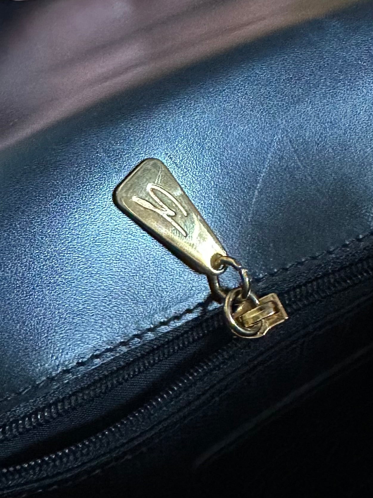 Borsa Genny Vintage Anni ‘80 Pelle Nera