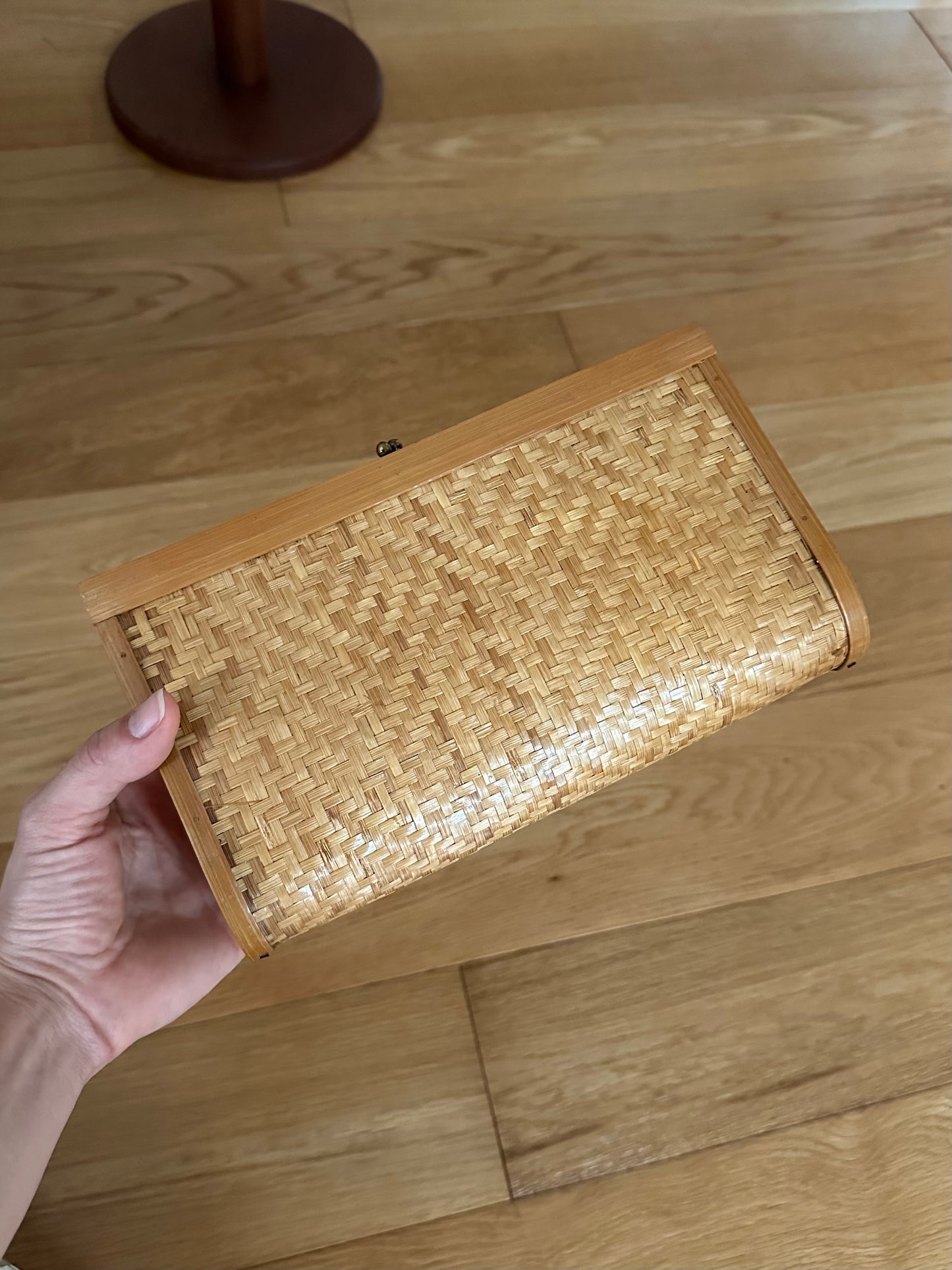 Pochette Vintage in Bambù Intrecciato