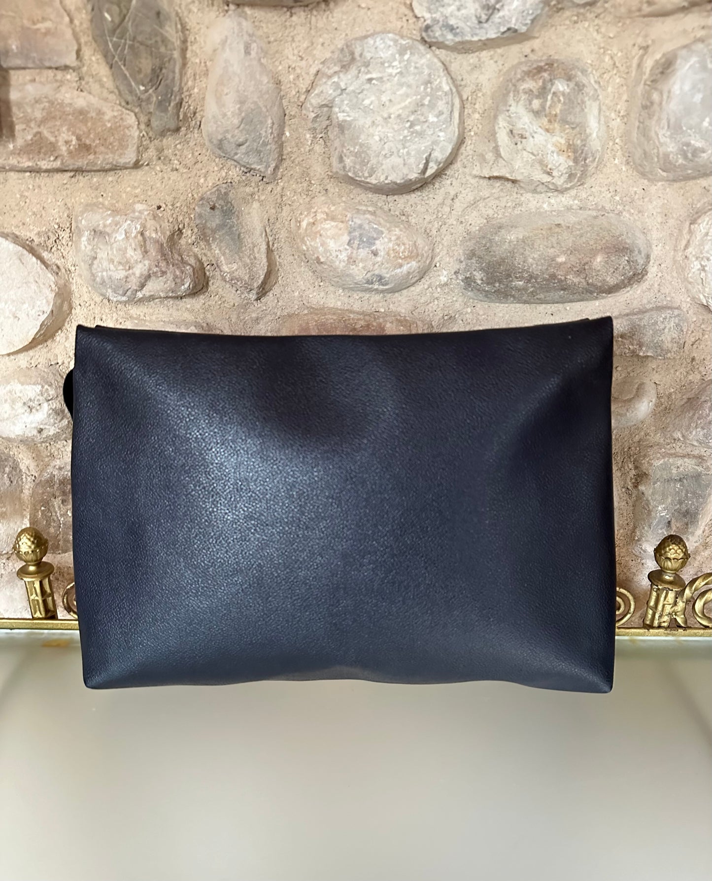 Pochette Vintage Trussardi Blu