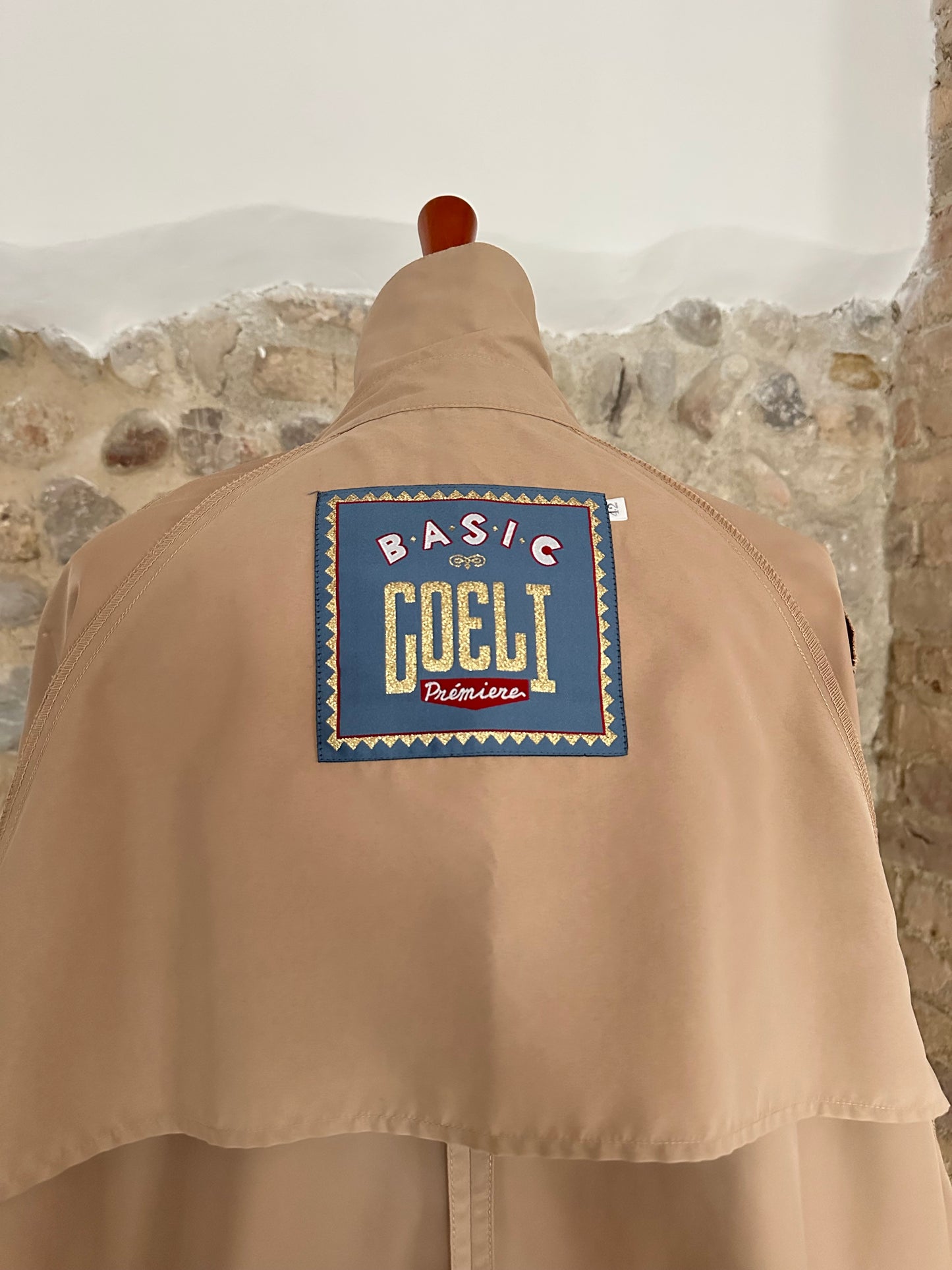 Impermeabile Coeli Anni ‘90 Beige Tg. Fino 58