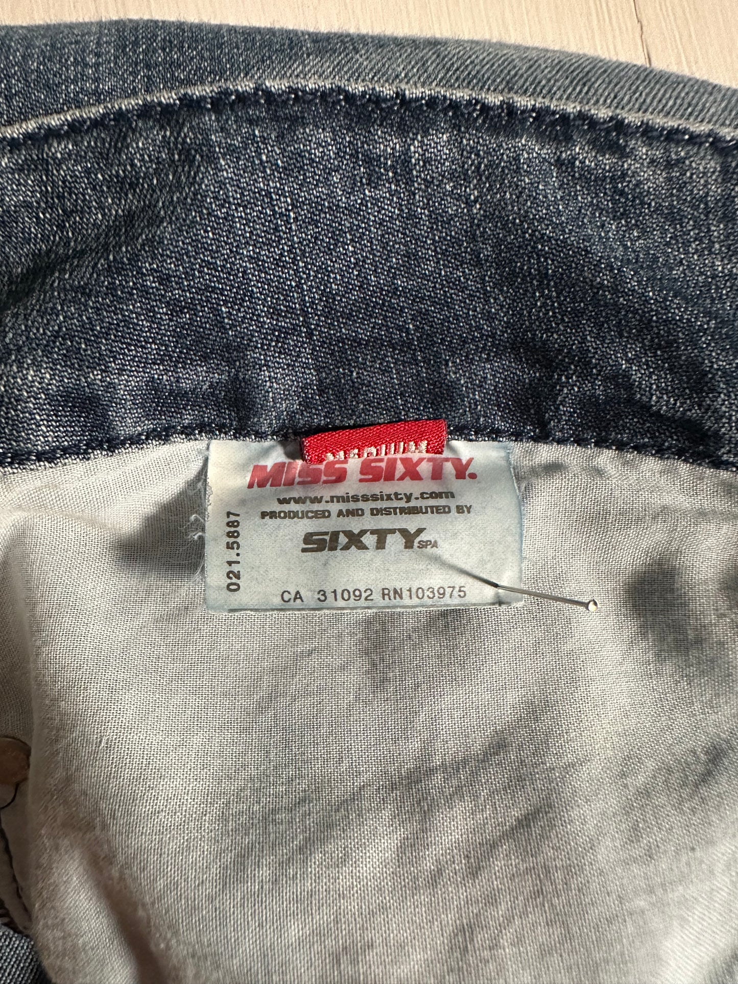 Gonna Lunga in Jeans Miss Sixty a Vita Bassa Tg.38/40
