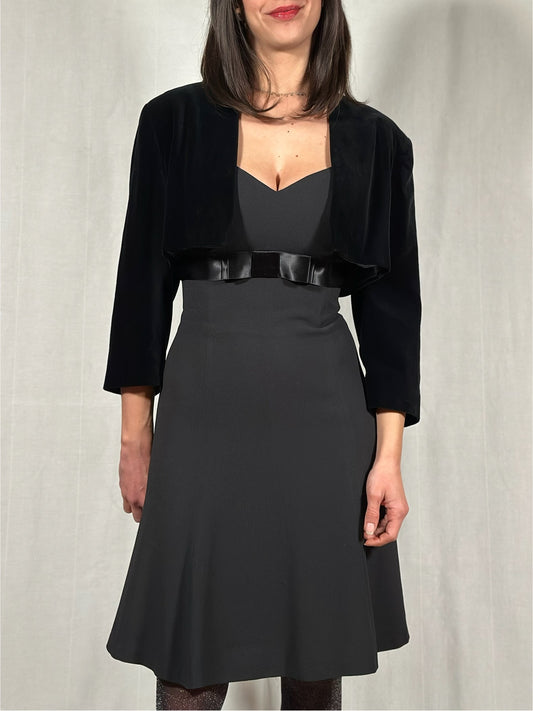 Coprispalle Sportmax in Velluto Nero