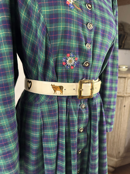 Cintura Moschino by Redwall Anni ‘80 Beige Tg.75