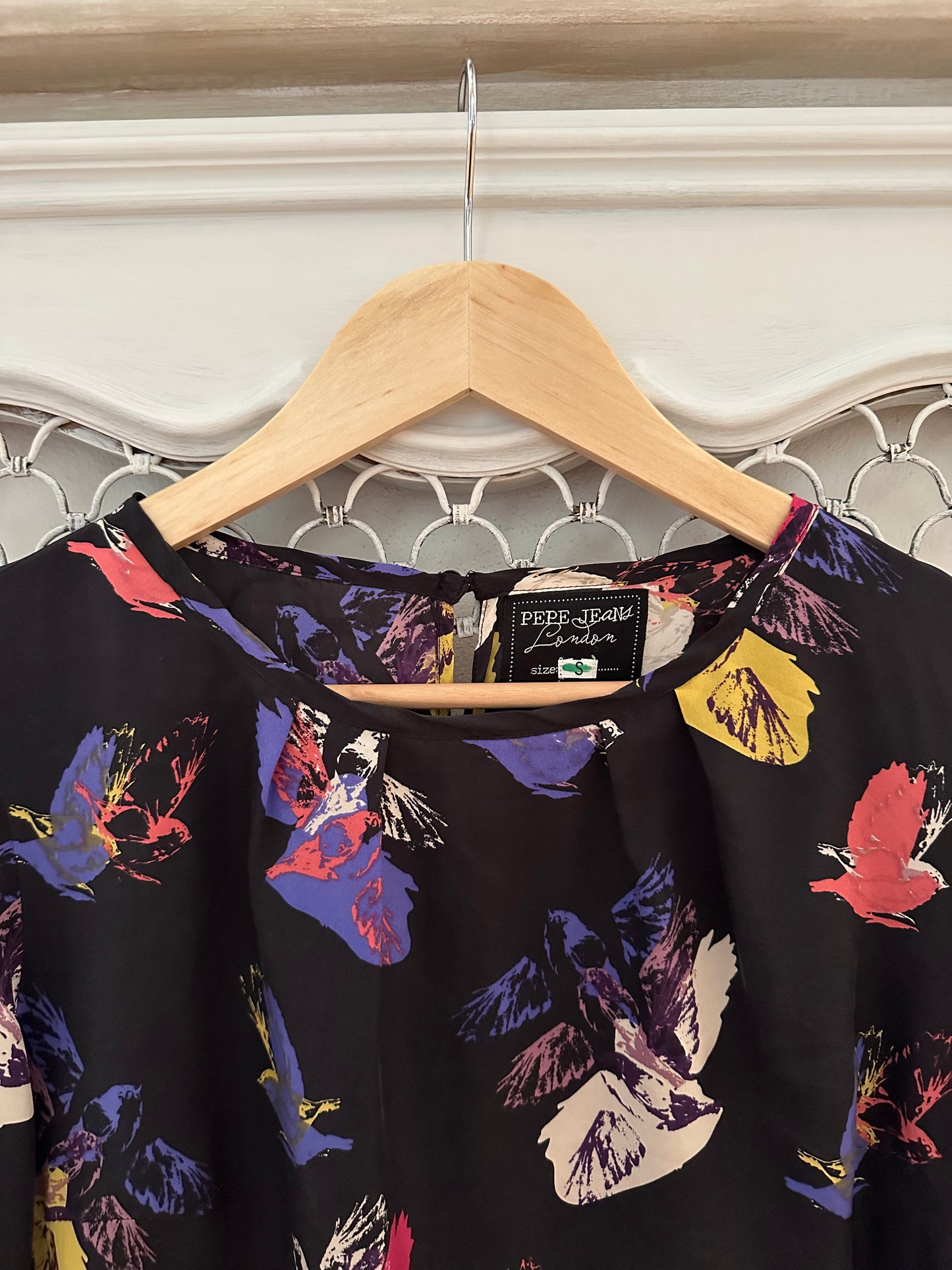 Abito Pepe Jeans in Seta Fantasia Rondini Tg.38/40