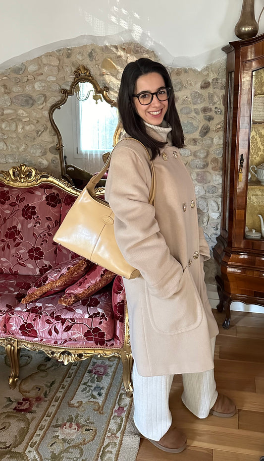 Borsa Tod’s Vintage in Pelle Beige