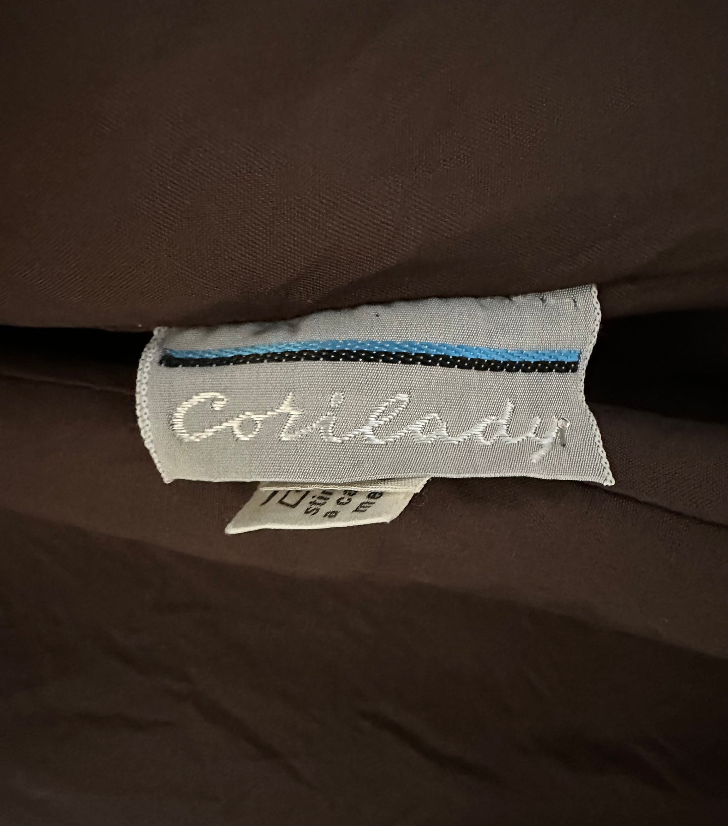 Giacca Corilady Anni ‘90 in Lana Marrone/Panna/Blu Tg.42/44