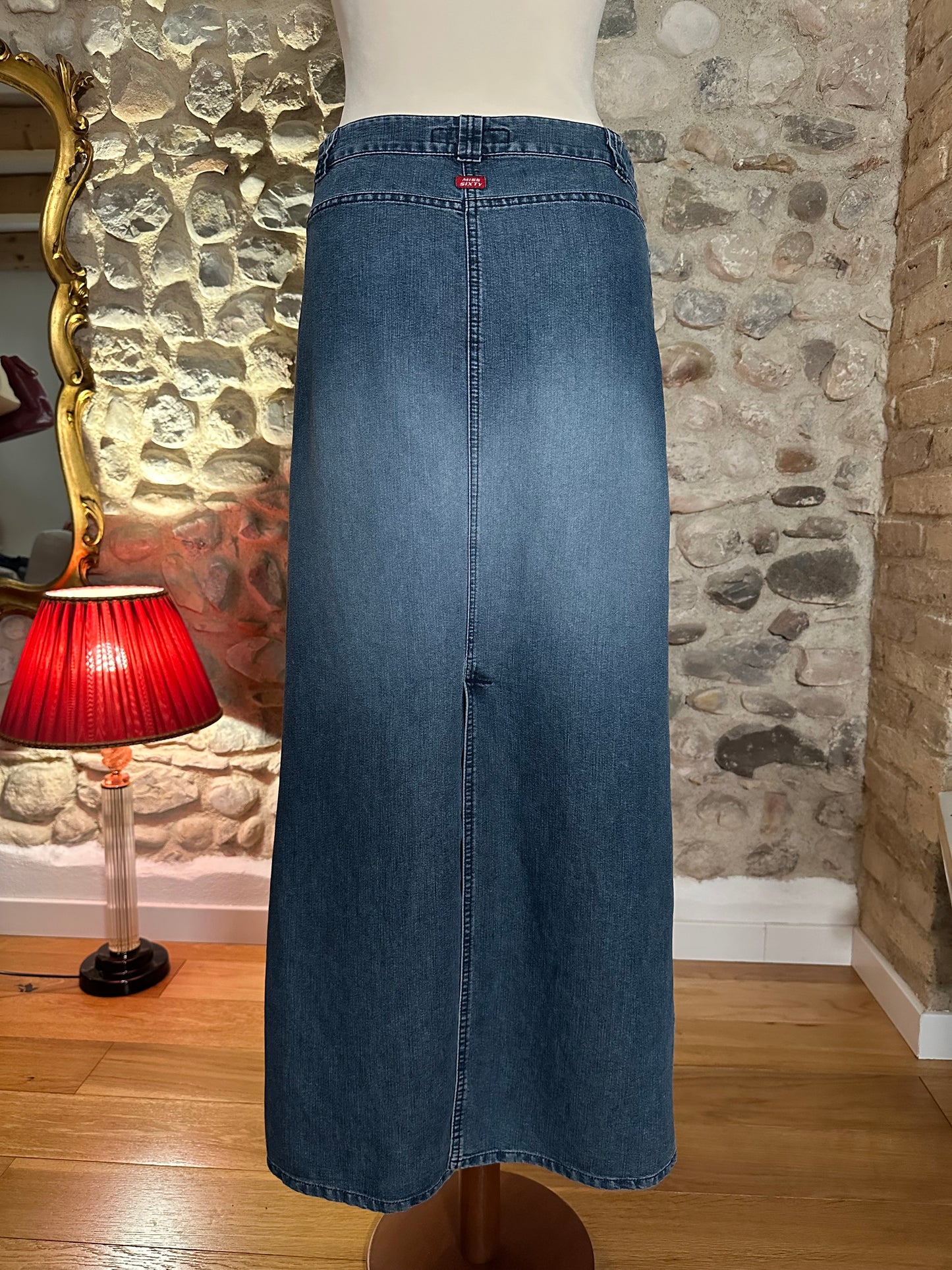 Gonna Lunga in Jeans Miss Sixty a Vita Bassa Tg.38/40