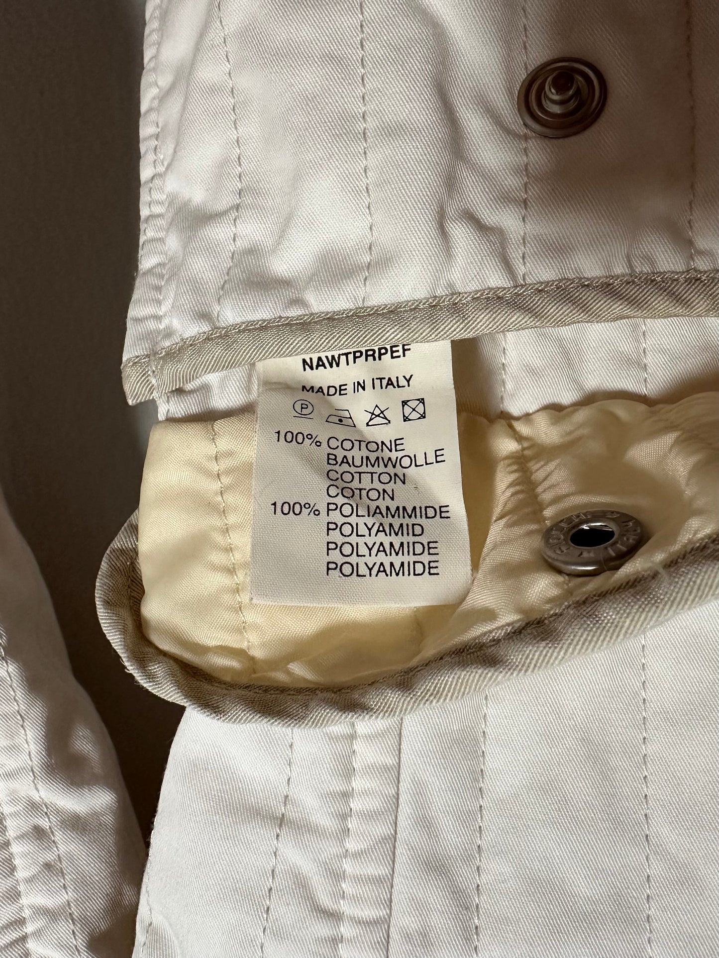 Giacca Fay Trapuntata Panna Tg.44