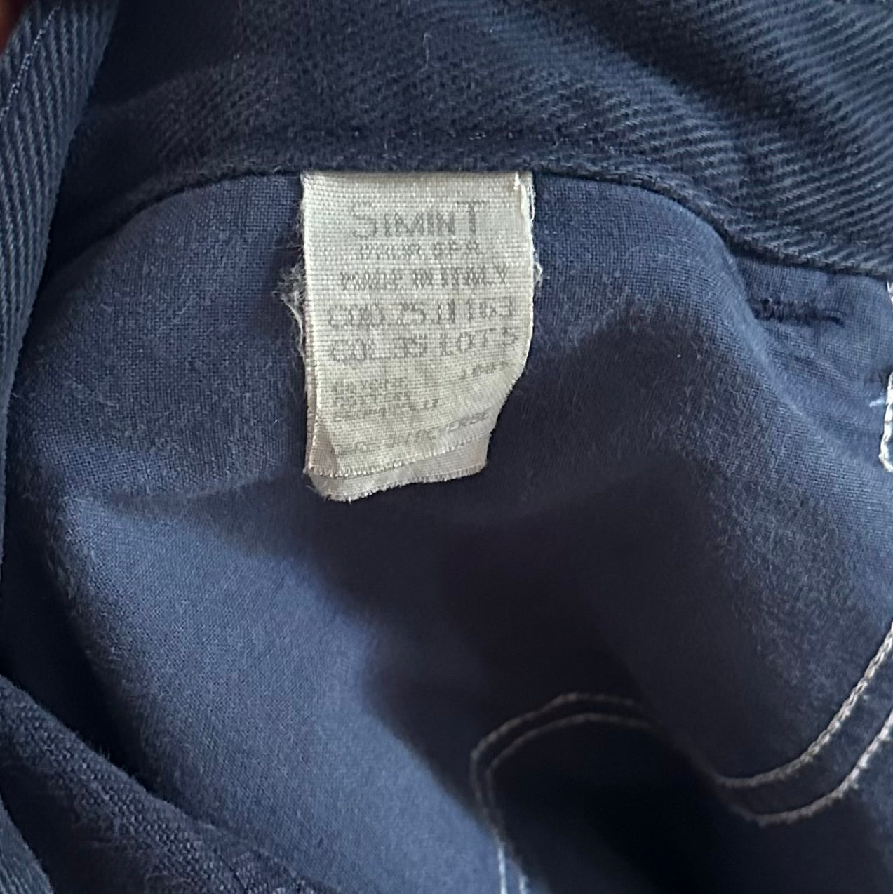 Jeans Armani Vintage Anni ‘90 Blu Tg.40/42