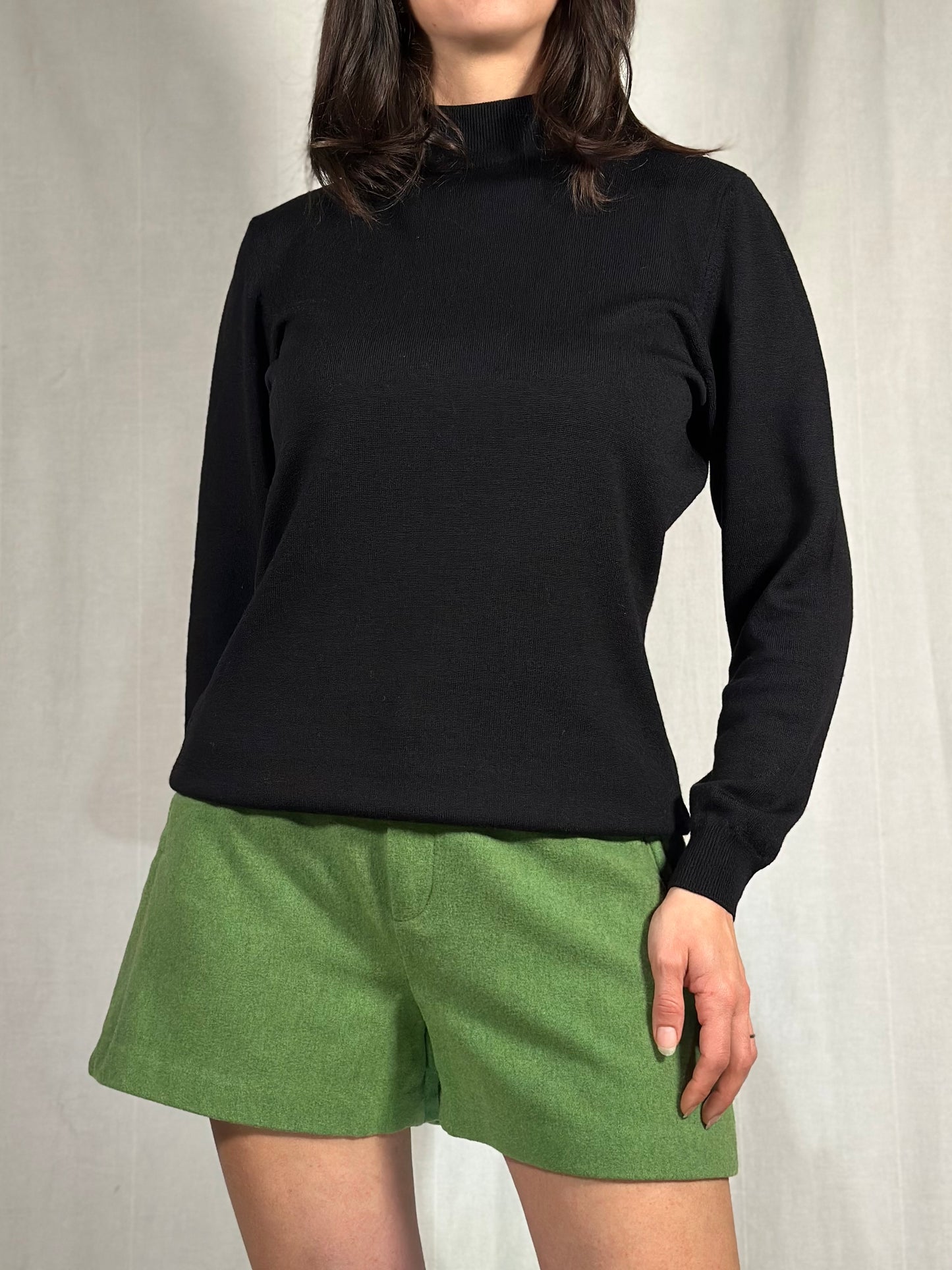 Lupetto in Lana Nero Anni ‘90