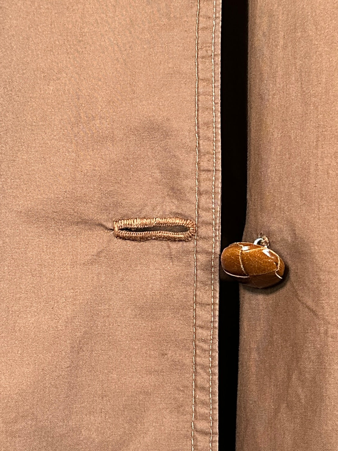 Trench Sartoriale Vintage Anni ‘70 Marrone