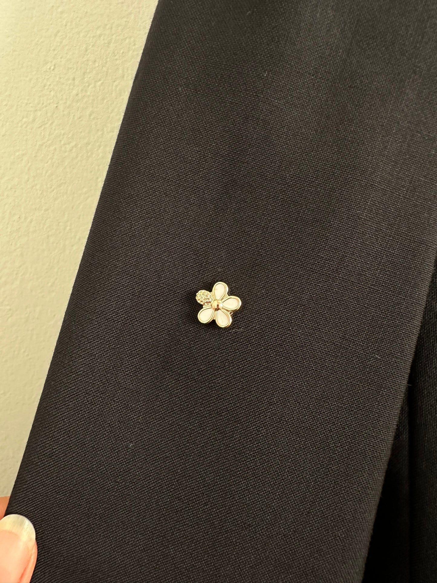 Blazer Vintage Anni ‘80 in Lana Blu