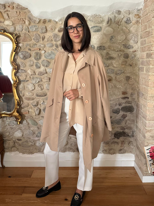 Impermeabile Coeli Anni ‘90 Beige Tg. Fino 58
