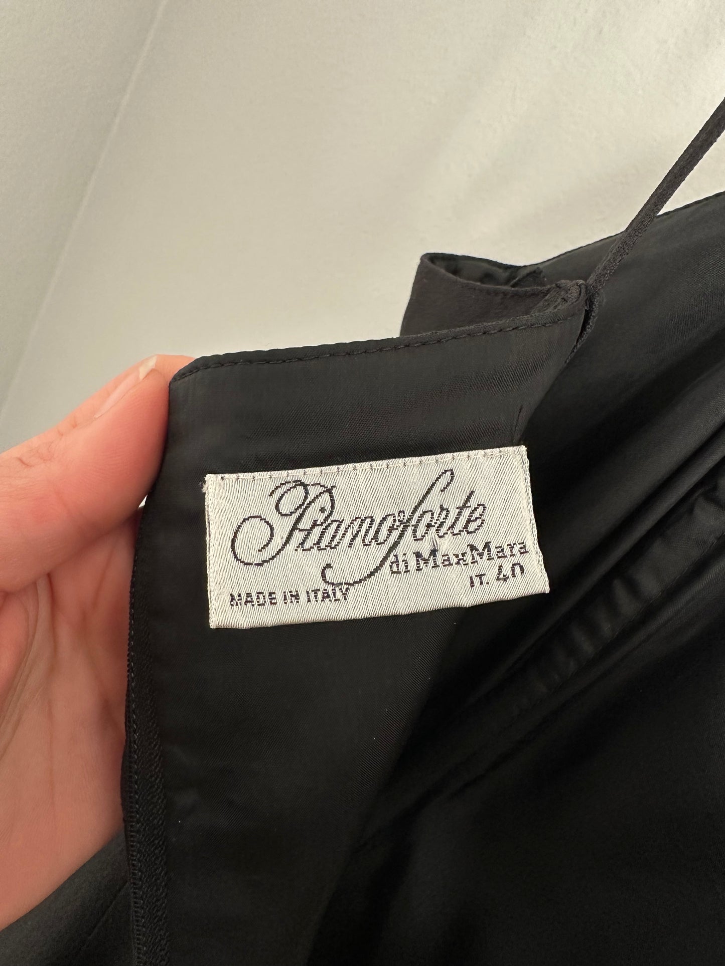 Abito MaxMara Pianoforte Elegante Nero