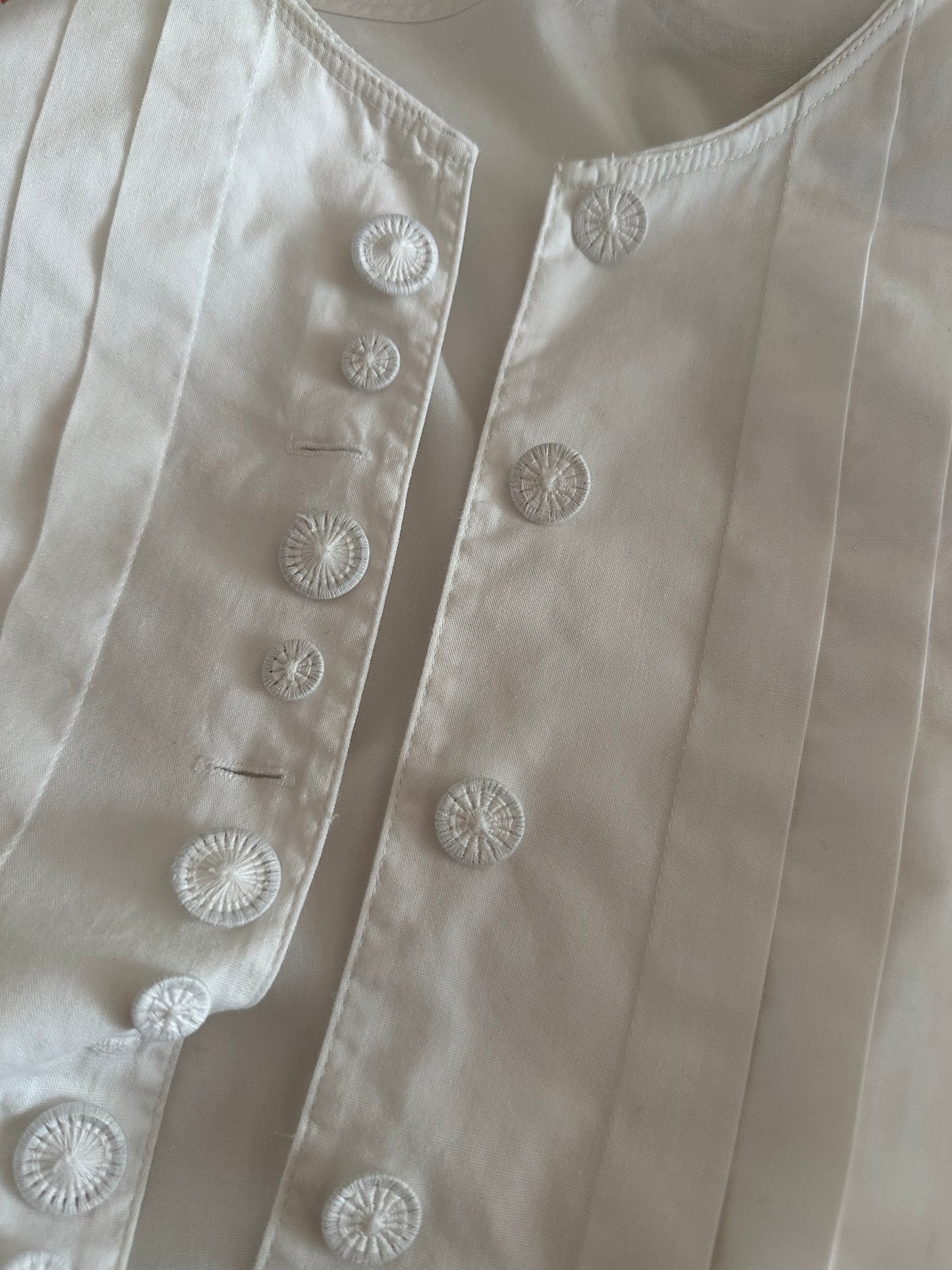 Camicia Anni ‘90 in Cotone Bianco Tg.42