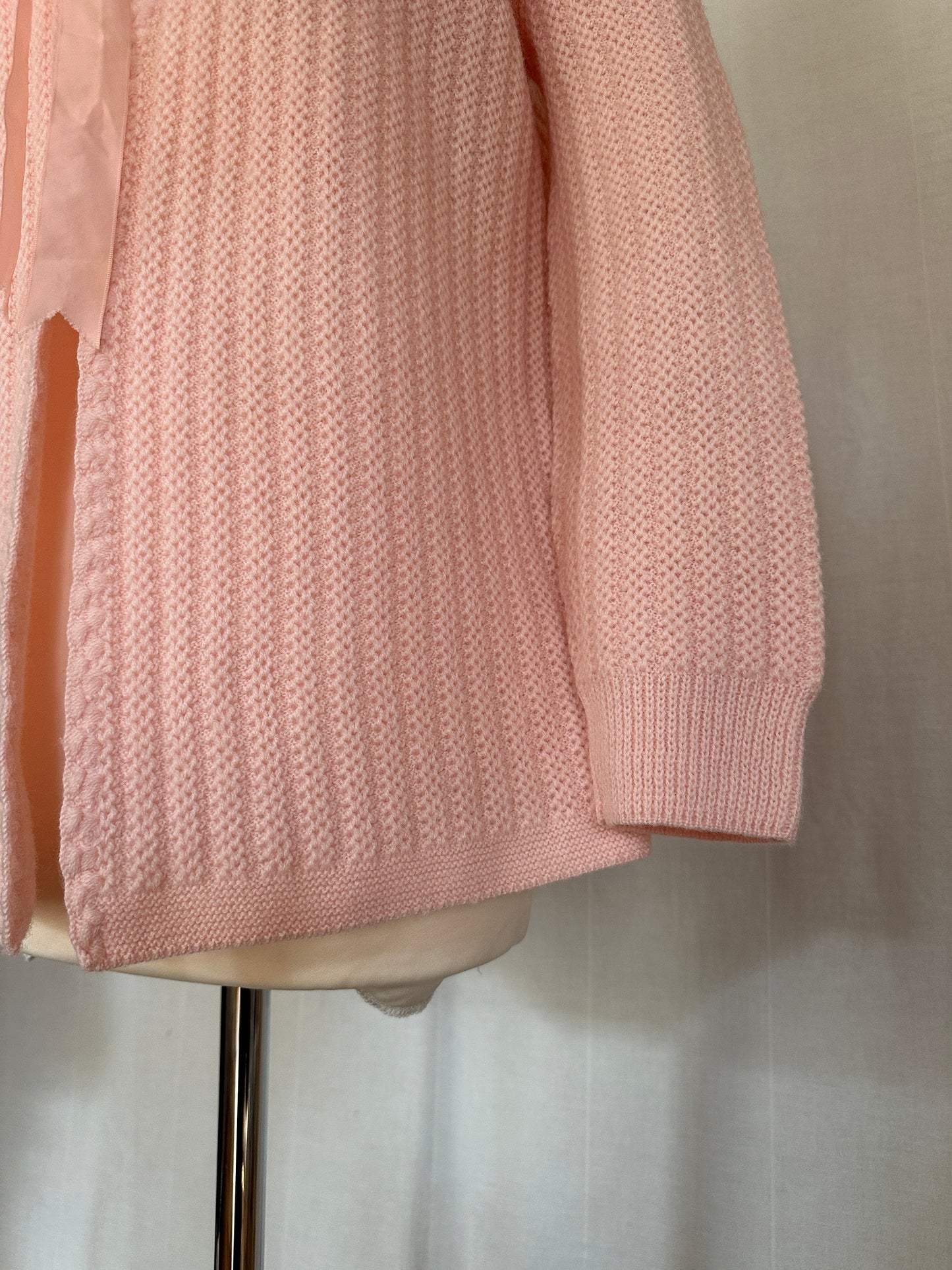 Liseuse Vintage Anni ‘60 in Misto Lana Rosa