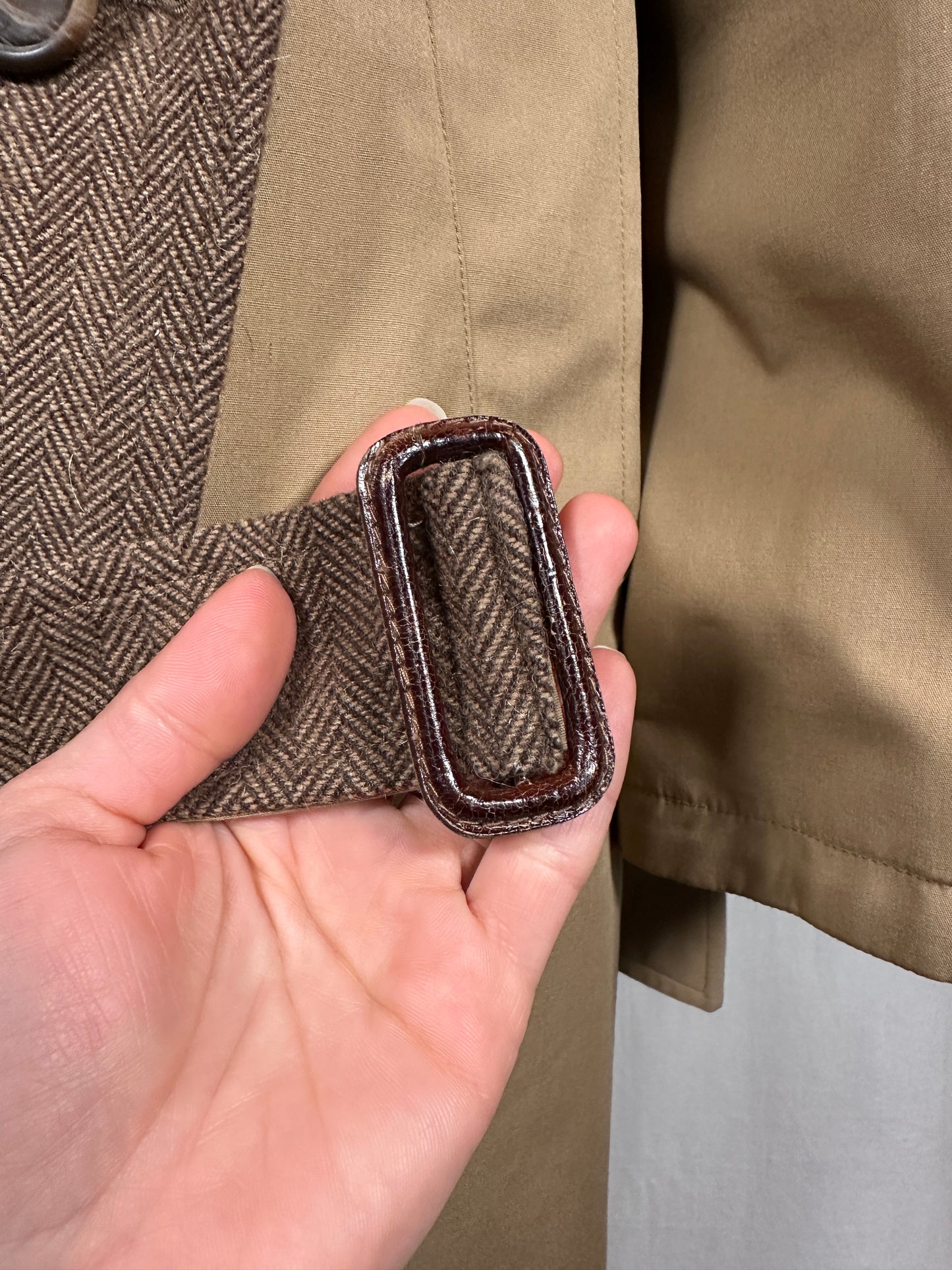 Trench Double-face Salvadori Nuovo Vintage Fine Anni ‘70