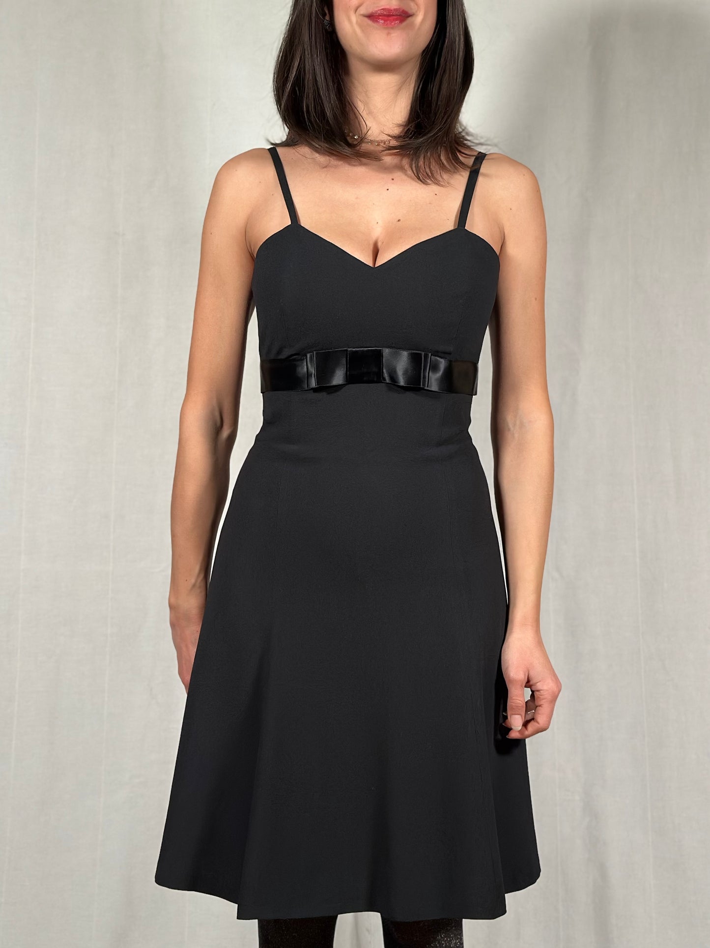 Abito MaxMara Pianoforte Elegante Nero