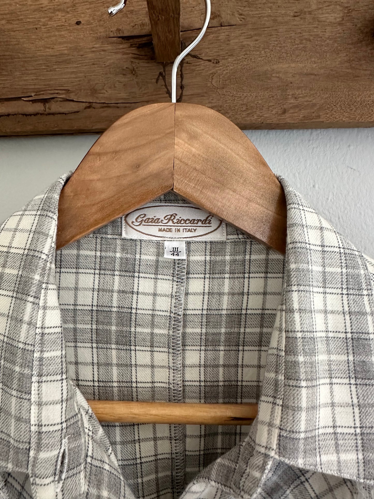 Camicia Vintage Anni ‘70/‘80 con Volants Tg.44