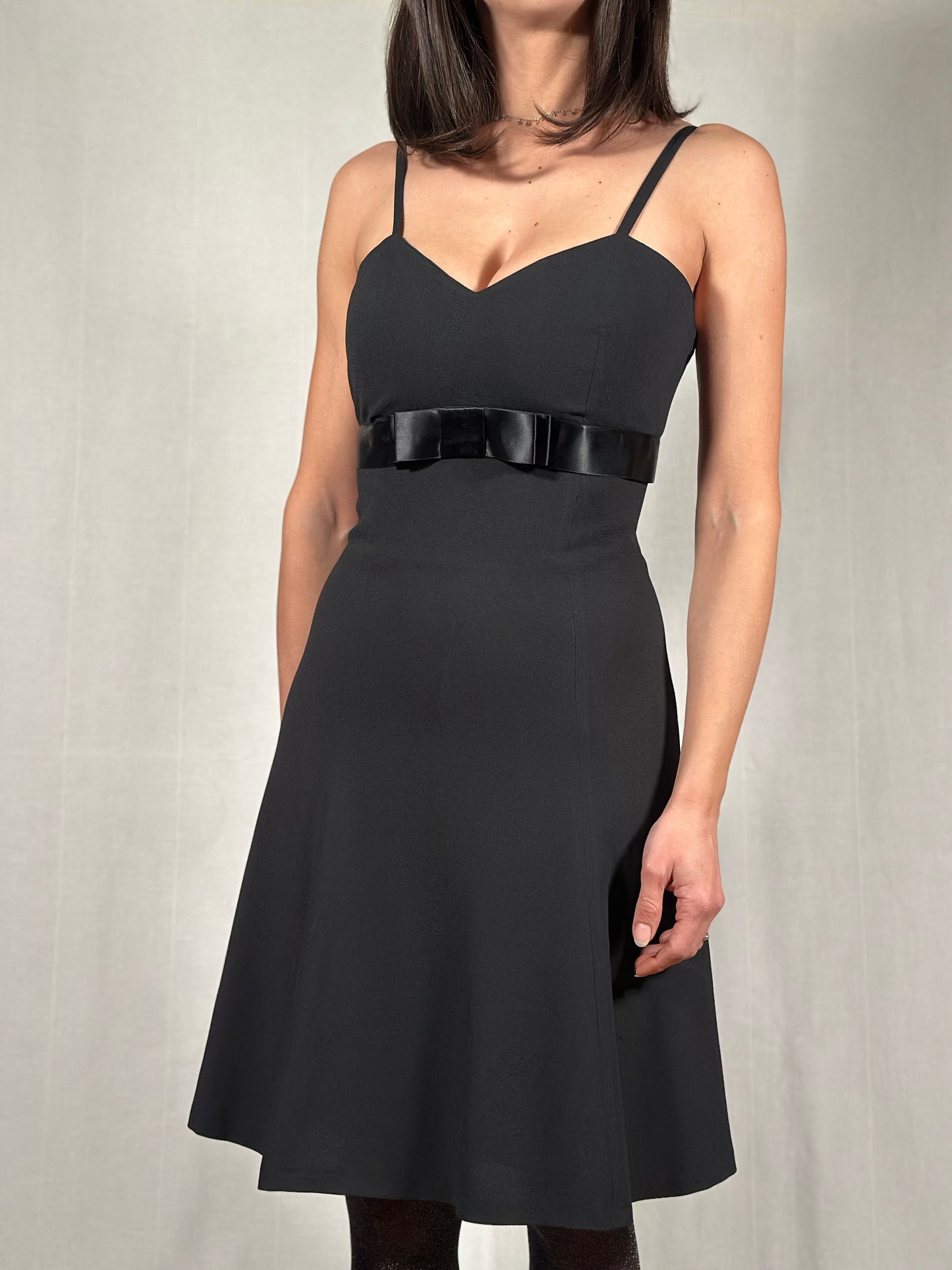 Abito MaxMara Pianoforte Elegante Nero