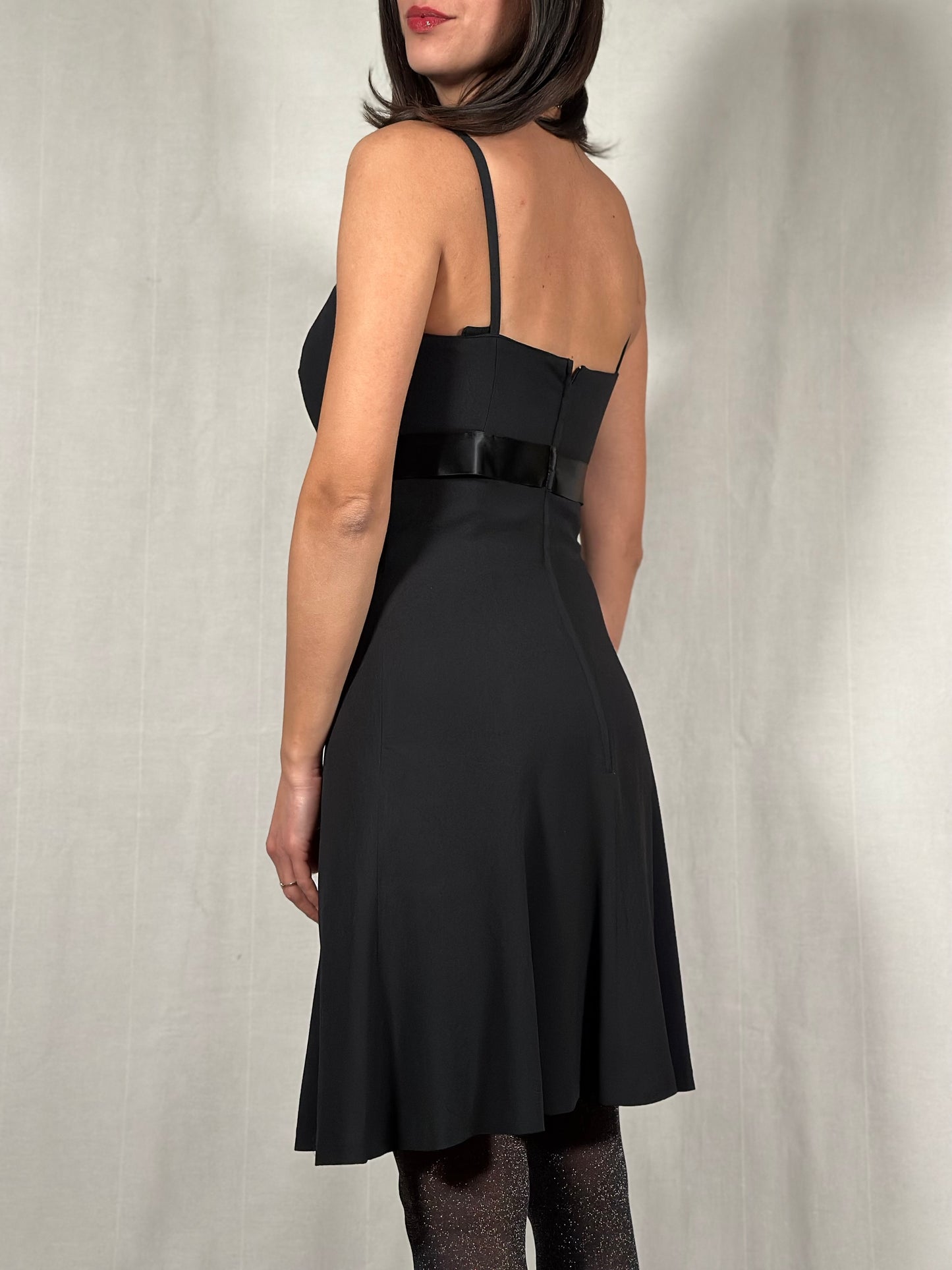 Abito MaxMara Pianoforte Elegante Nero