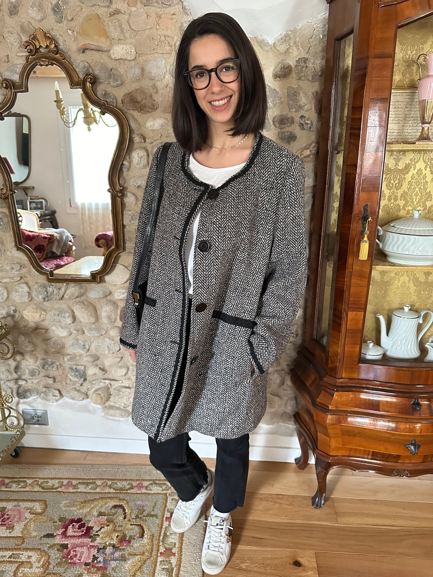 Cappotto Sartoriale Leggero Lana Tg.44/46