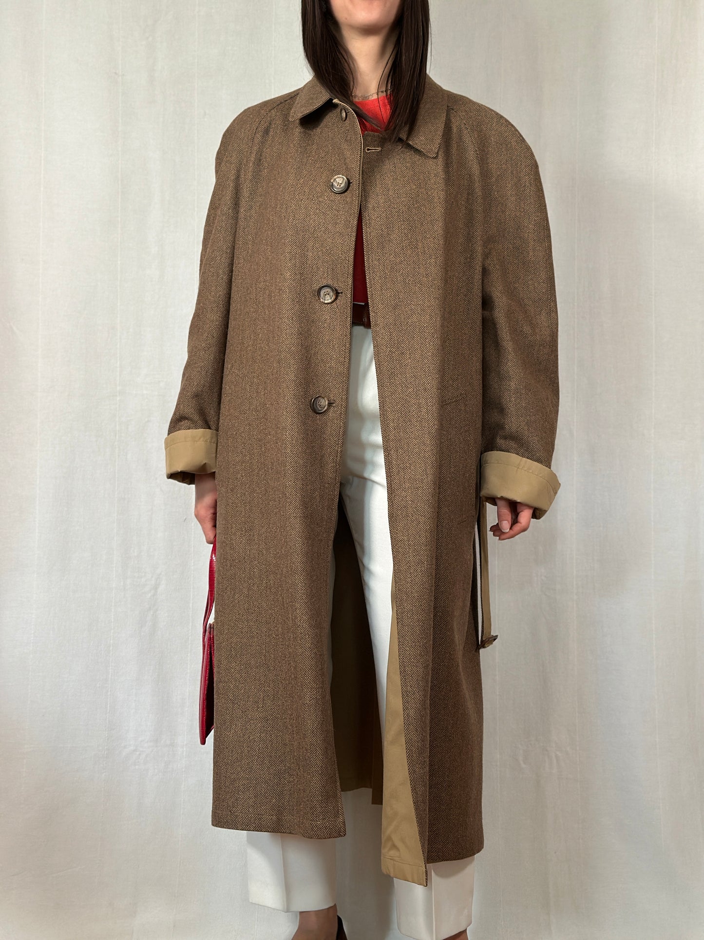 Trench Double-face Salvadori Nuovo Vintage Fine Anni ‘70