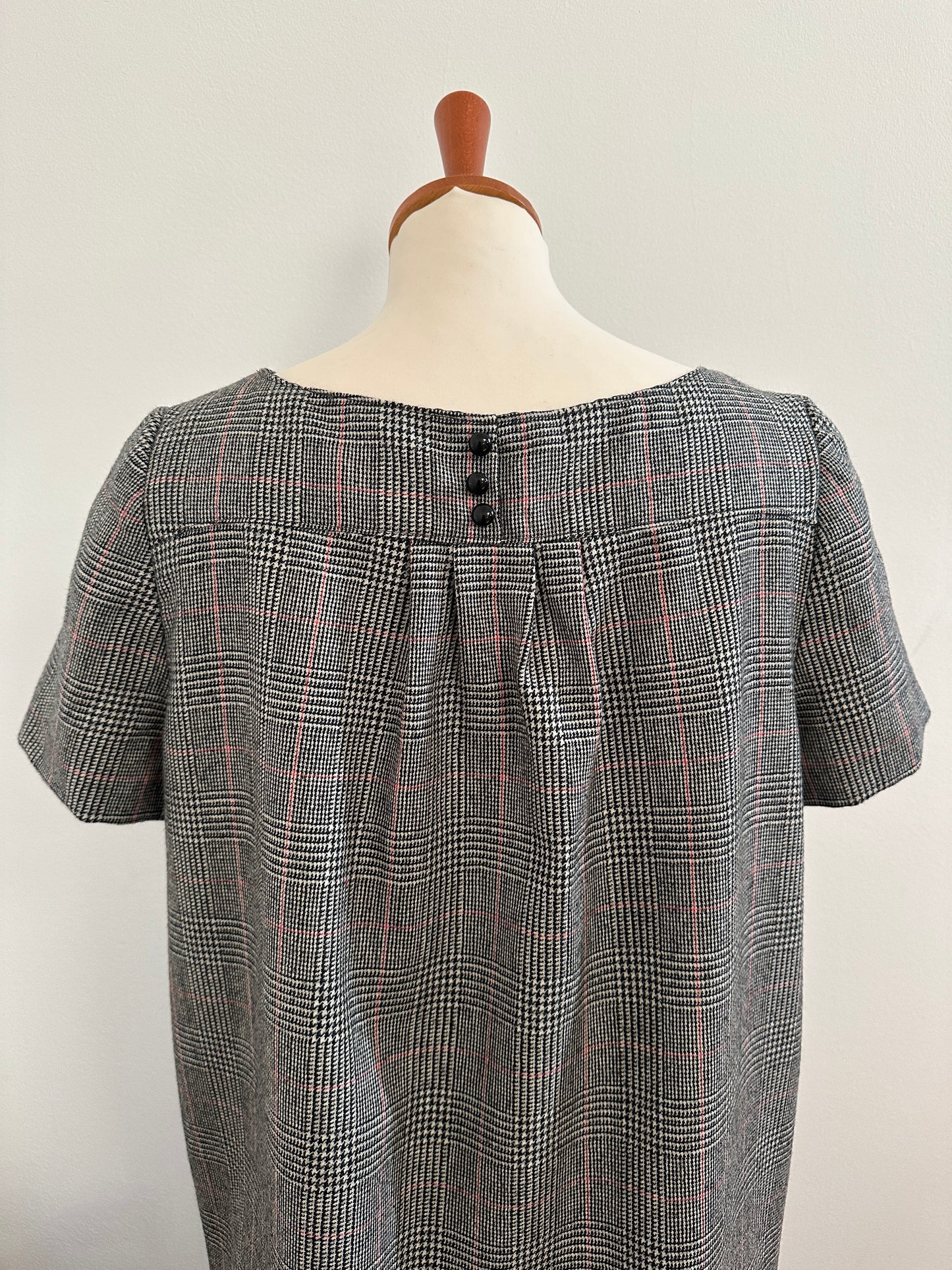 Abito Anni ‘80 in Lana Principe di Galles