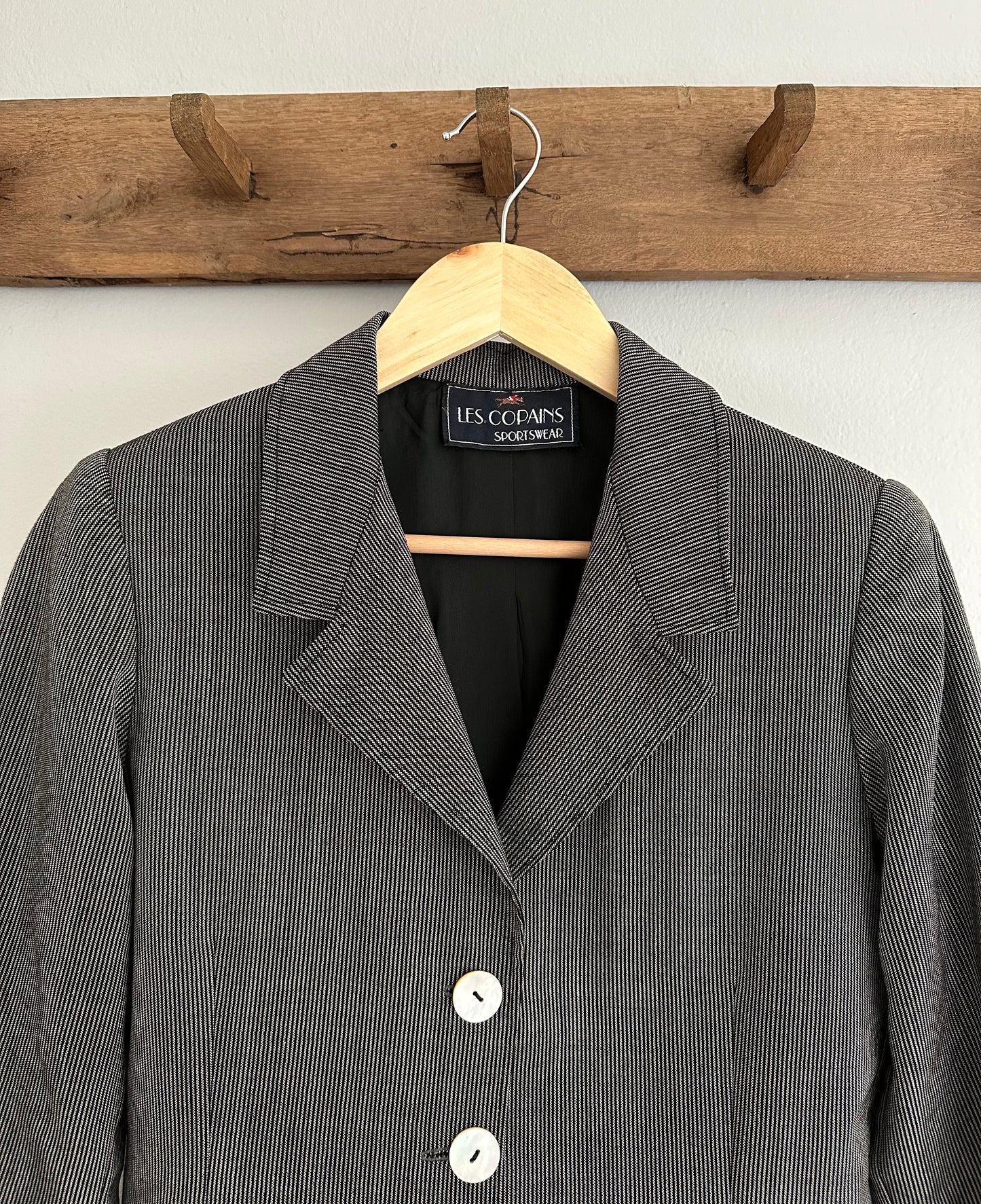 Giacca Vintage Les Copains anni ‘80/‘90 a Righe Tg.40/42