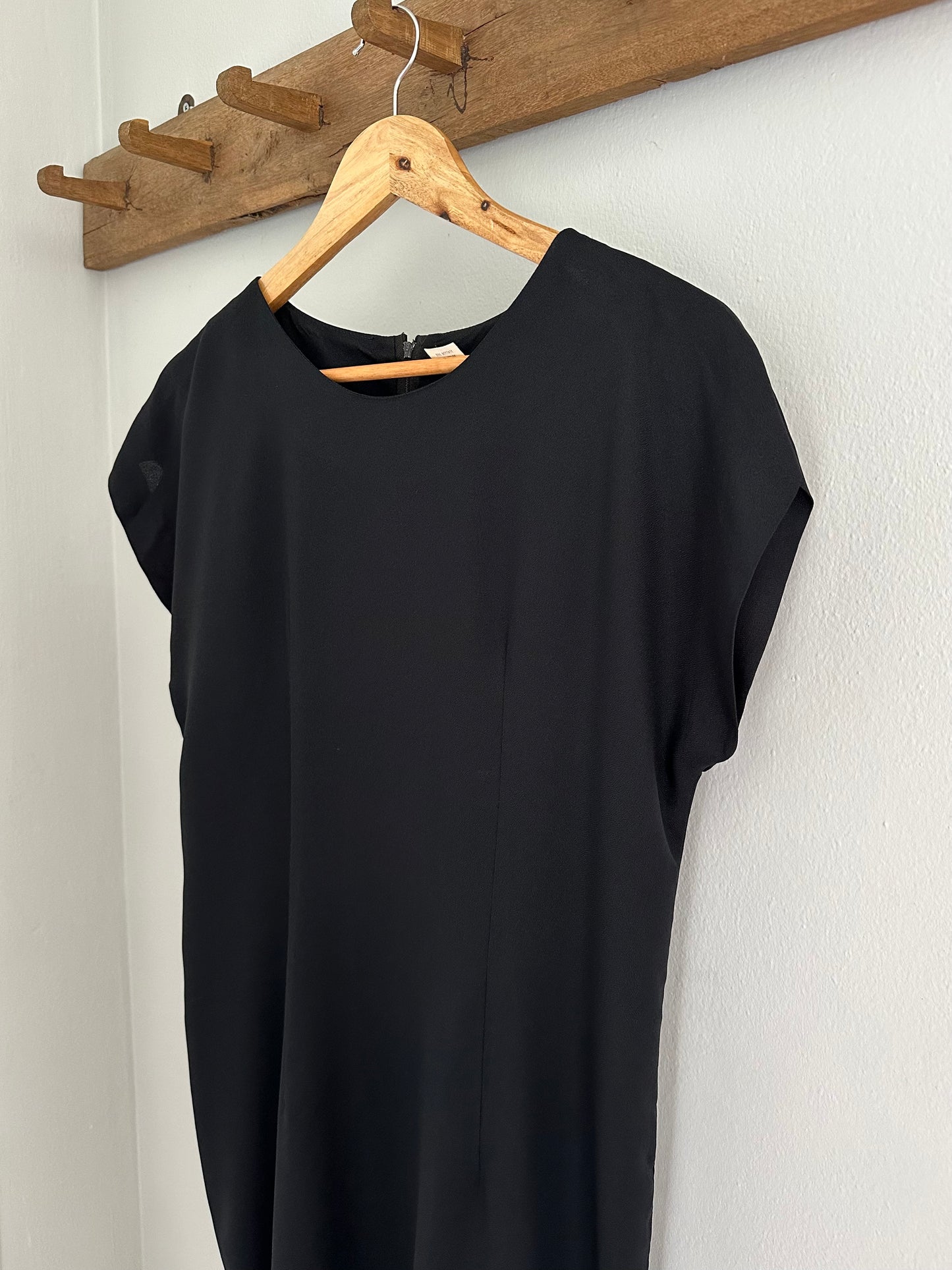 Abito Midi Made in USA Anni ‘90 Nero Tg.44