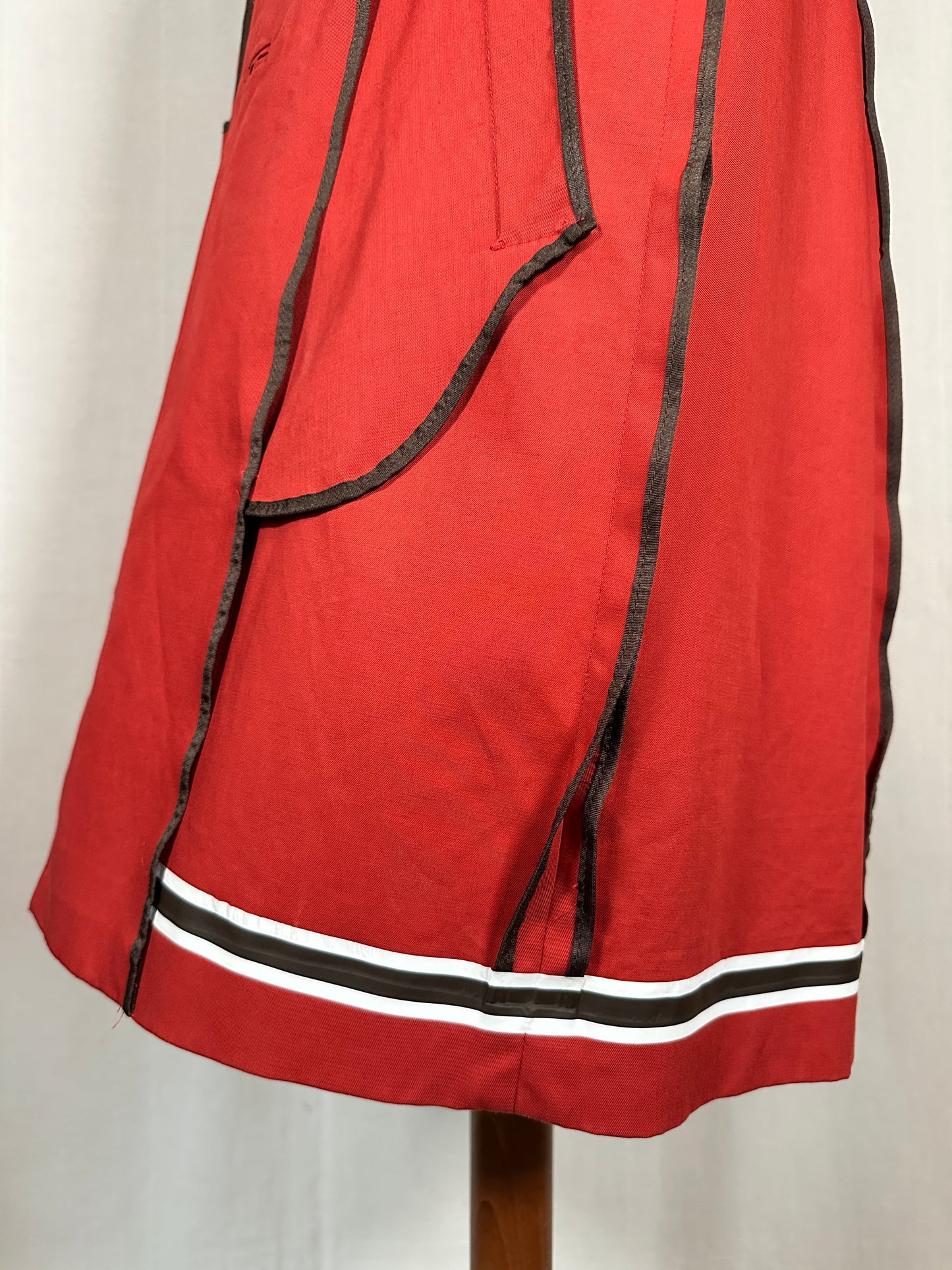 Impermeabile ‘S Max Mara in Cotone Rosso Mattone