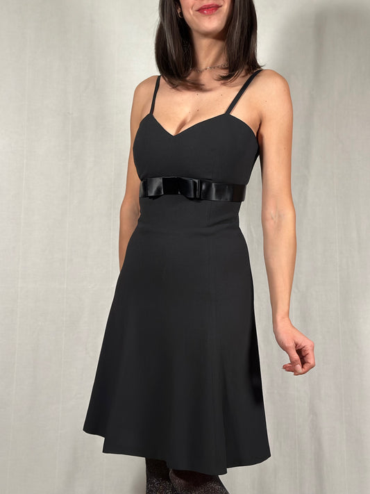 Abito MaxMara Pianoforte Elegante Nero