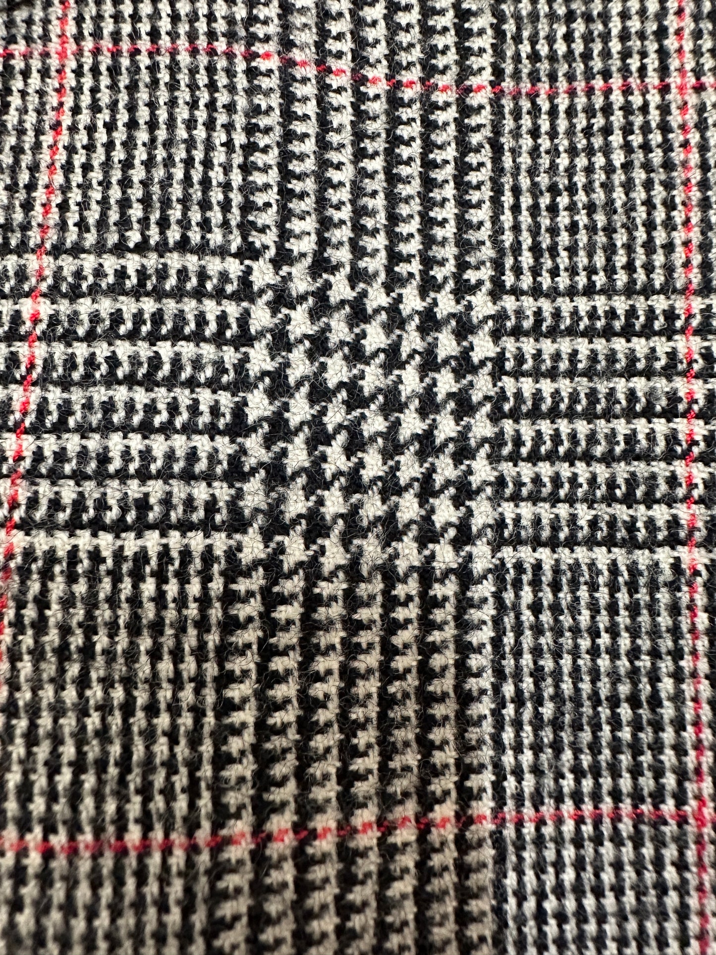 Abito Anni ‘80 in Lana Principe di Galles