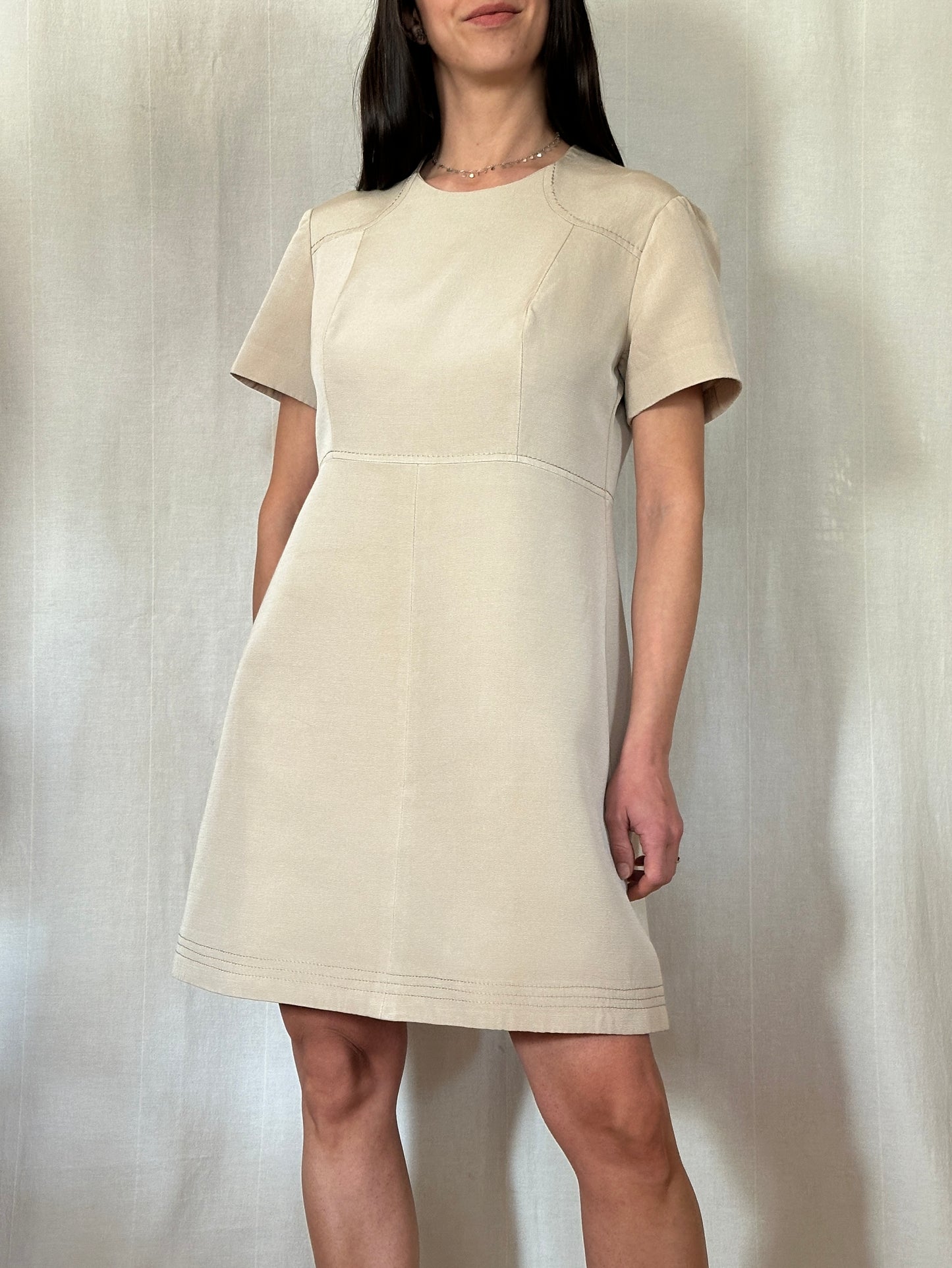Abito Vintage Anni ‘60 Beige
