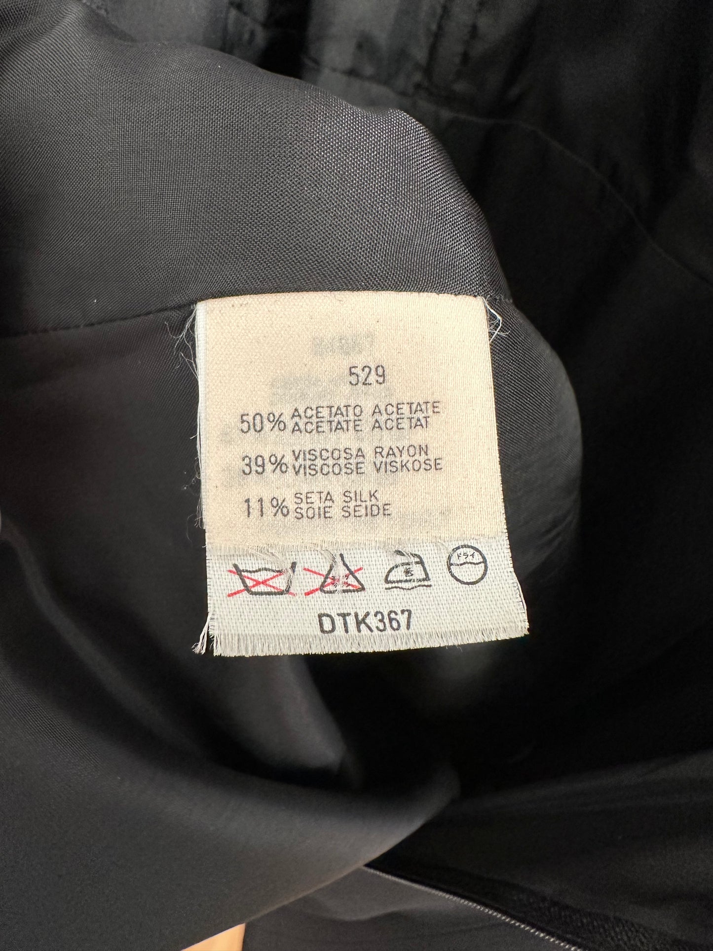 Abito MaxMara Pianoforte Elegante Nero