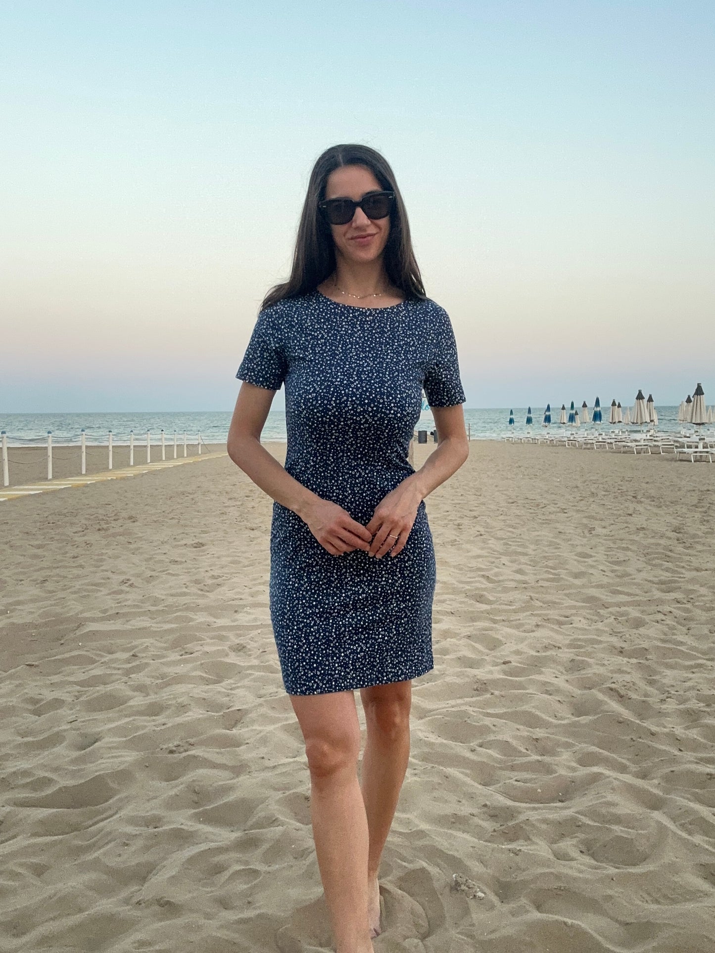 Abito Stefanel Anni ‘90 Blu e Bianco