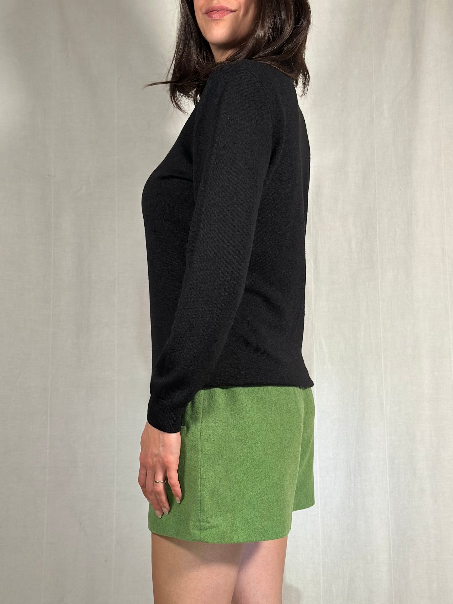 Lupetto in Lana Nero Anni ‘90