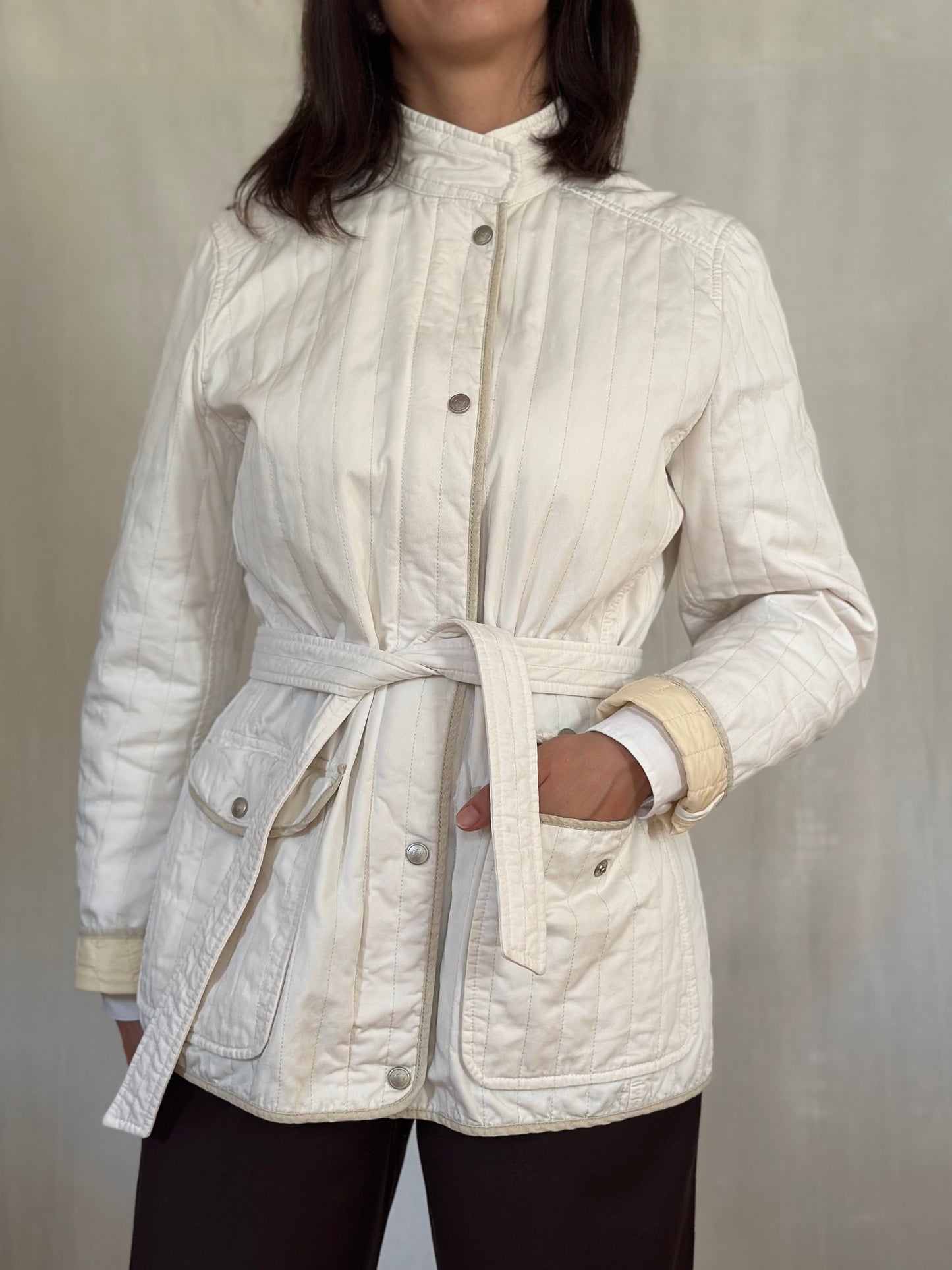 Giacca Fay Trapuntata Panna Tg.44