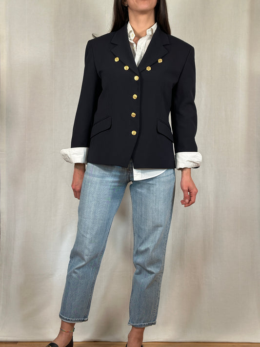 Blazer Vintage Anni ‘90 Blu