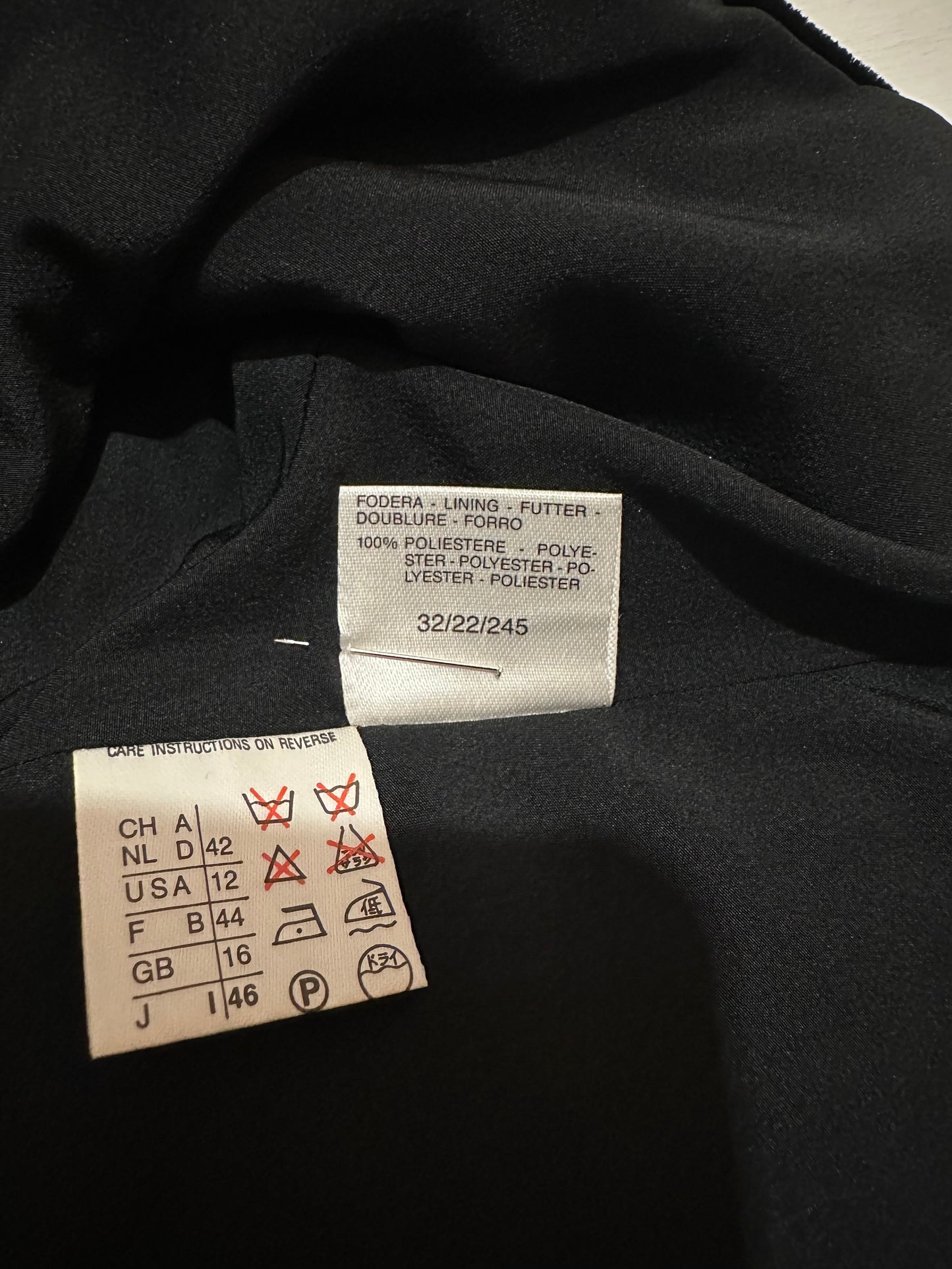 Coprispalle Sportmax in Velluto Nero