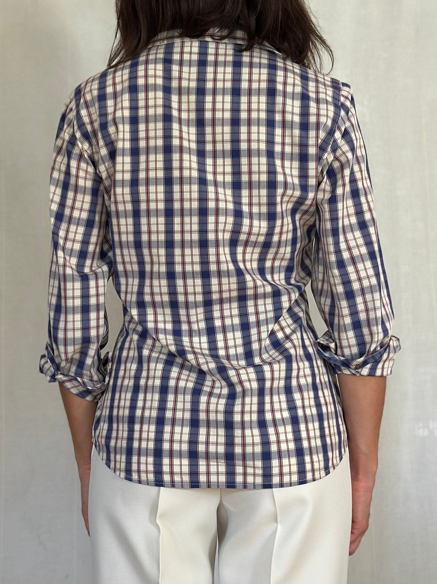 Camicia Benetton Vintage Anni ‘90 a Quadri Tg.40/42